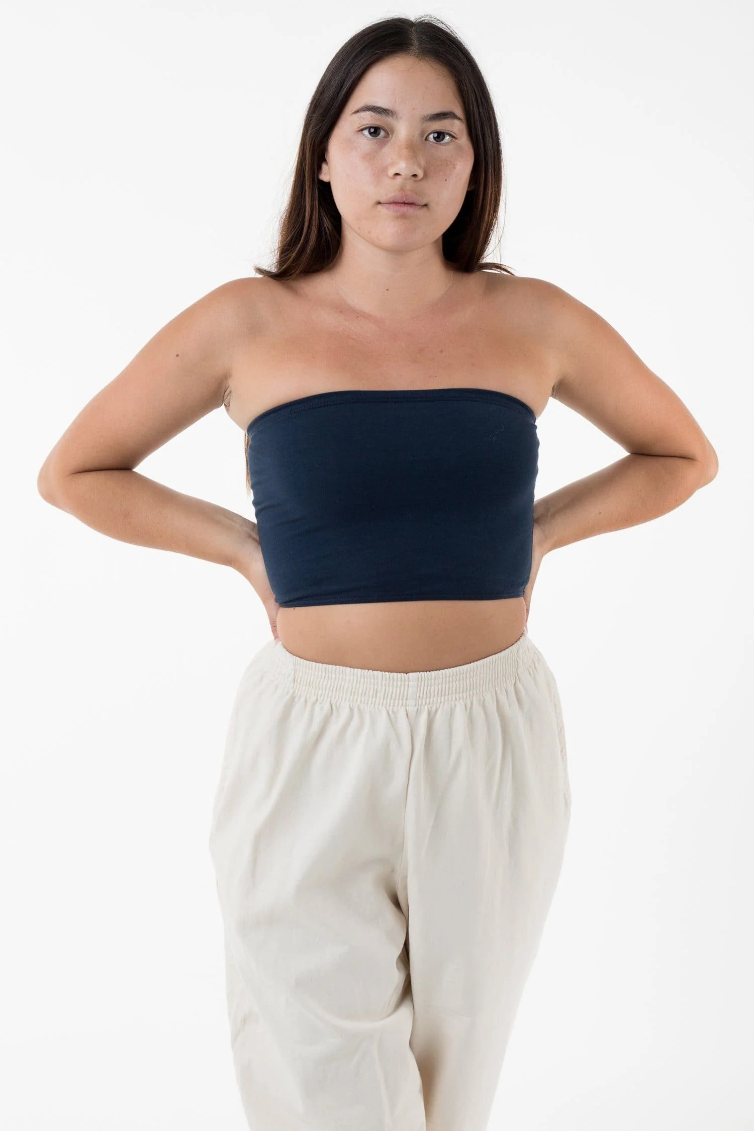 8393 - Cotton Spandex Tube Top - Image 16