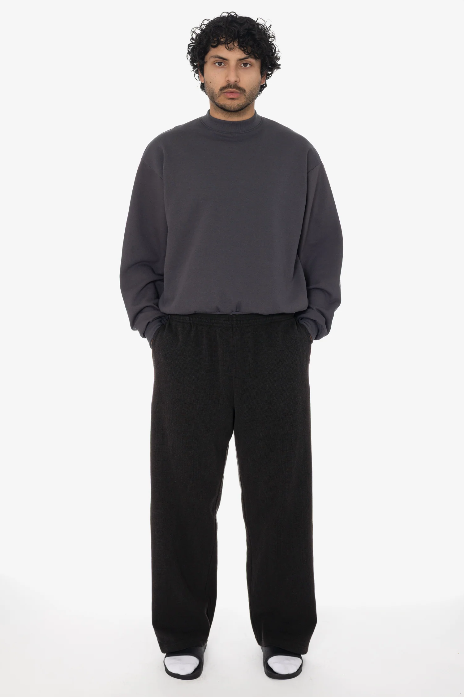 TX05GD - Heavy Thermal Garment Dye Sweatpants - Image 5