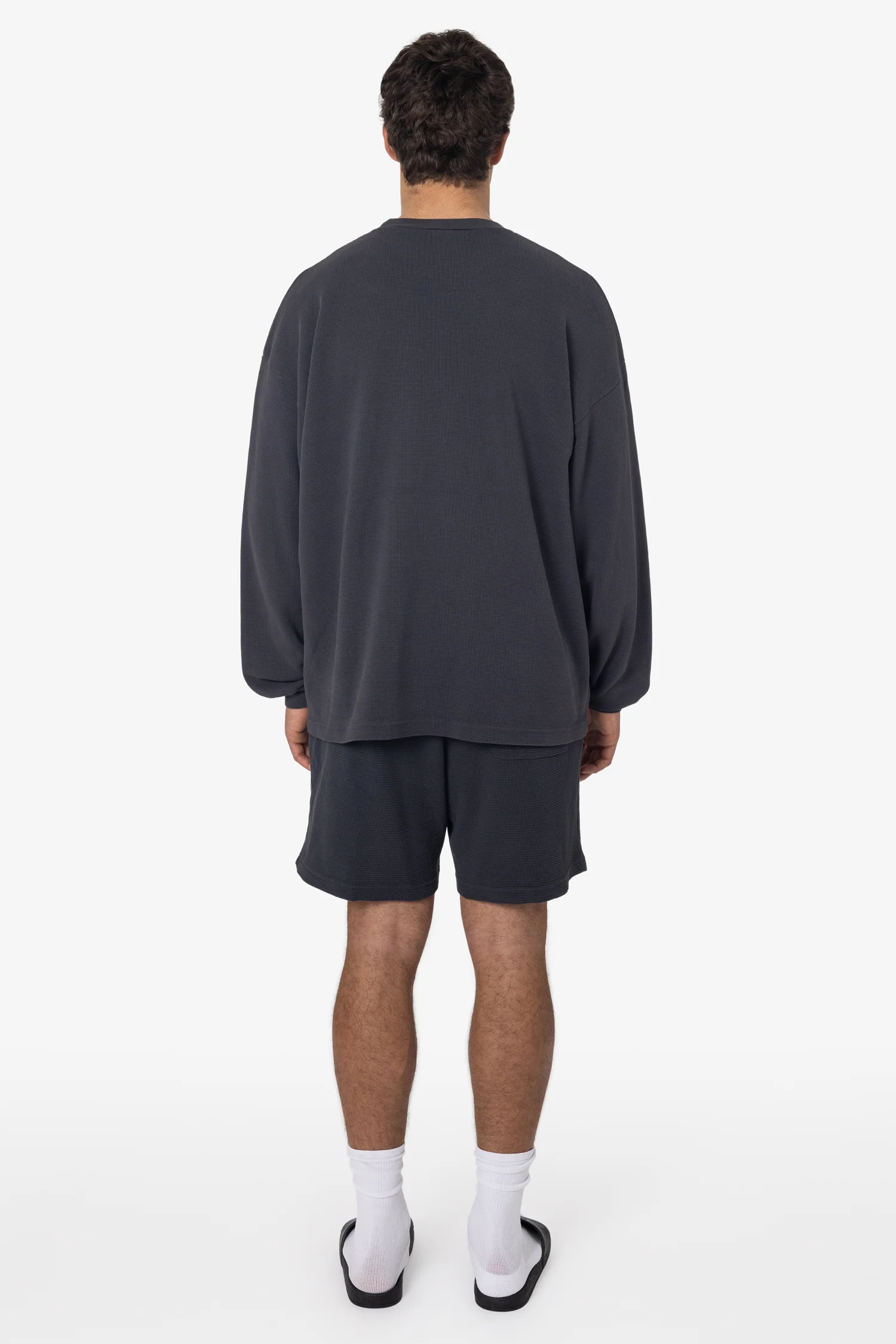 TX402GD - Heavy Thermal Garment Dye Shorts - Image 4
