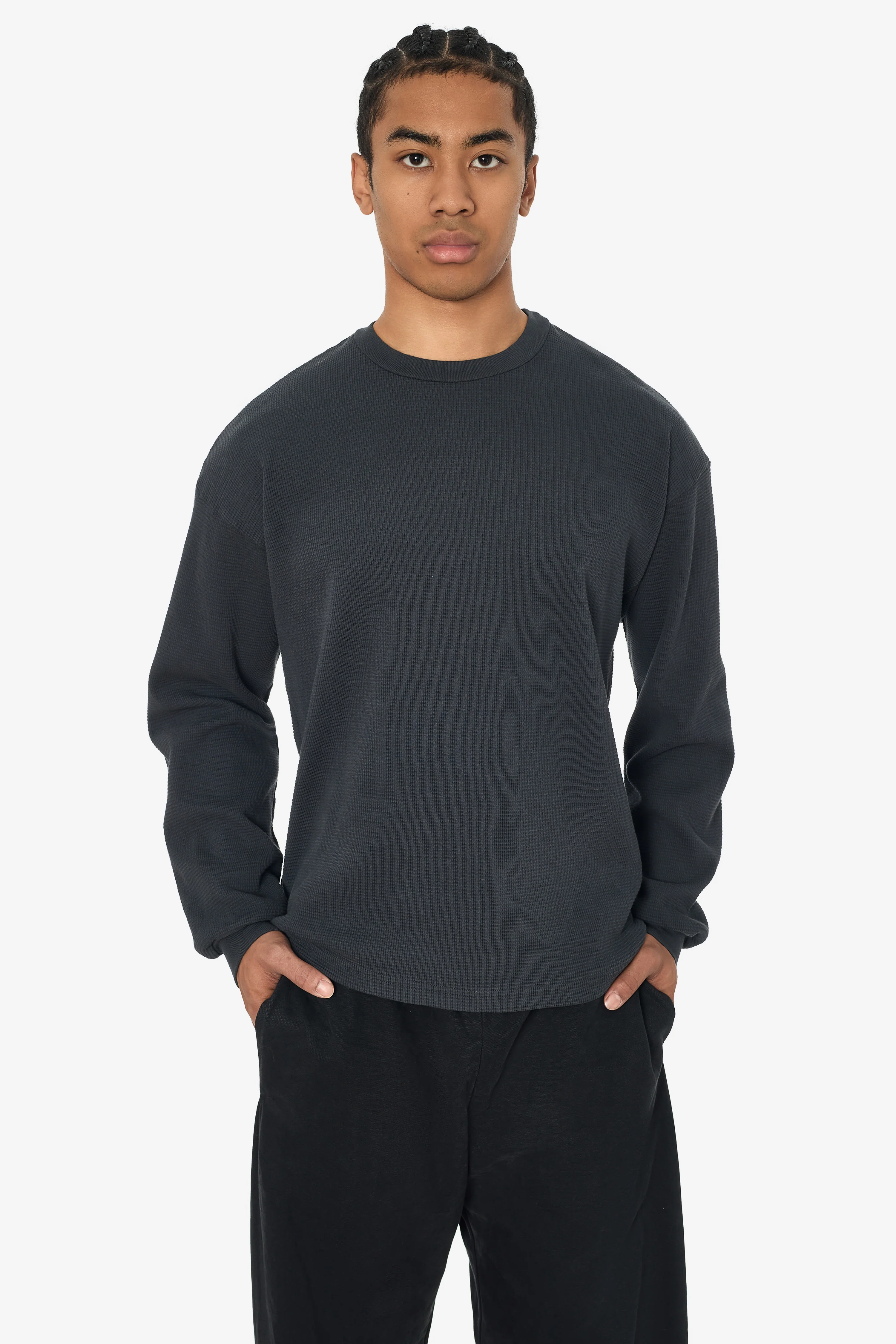 TX407GD - Long Sleeve Heavy Thermal Crew Neck - Image 3