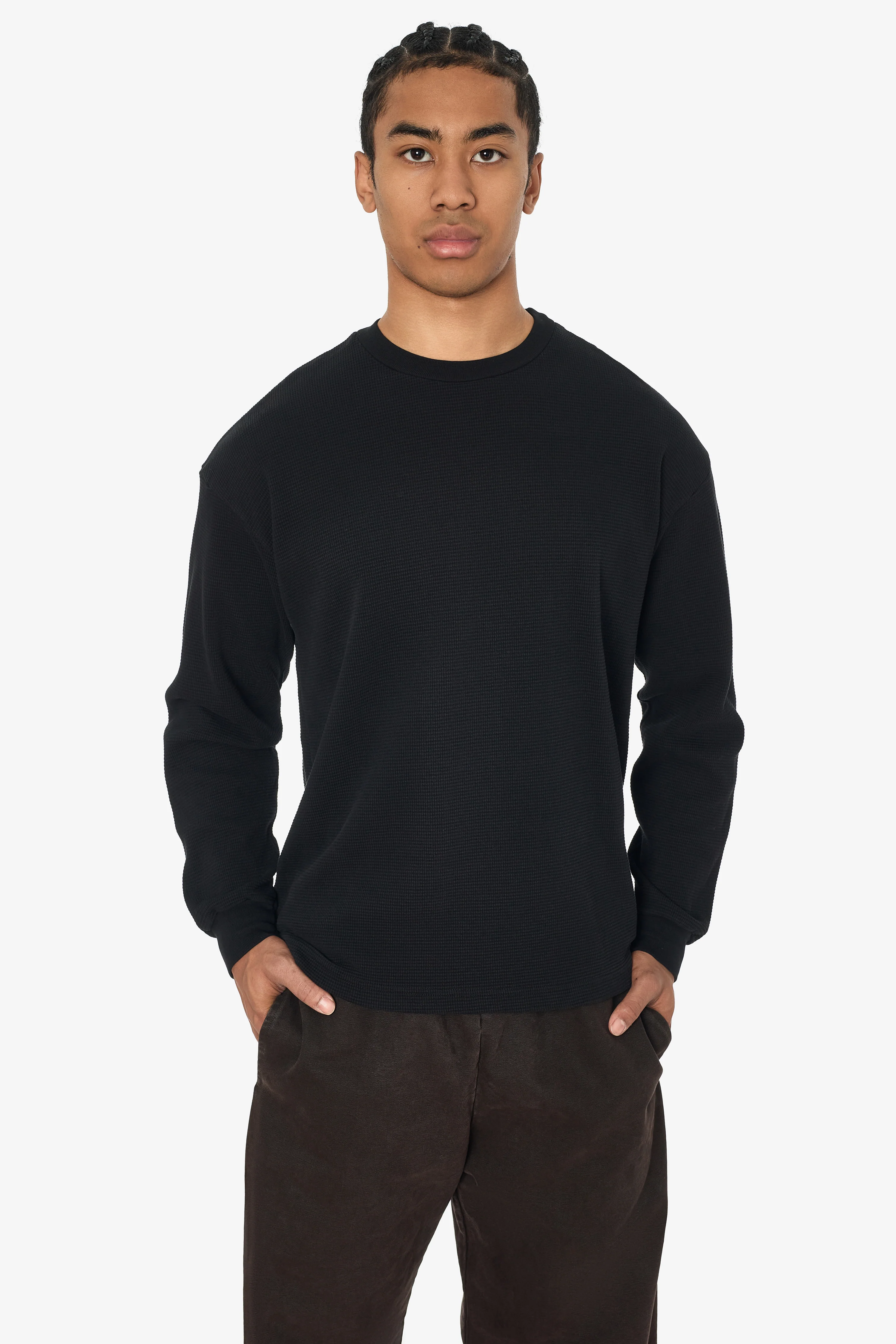 TX407GD - Long Sleeve Heavy Thermal Crew Neck - Image 8