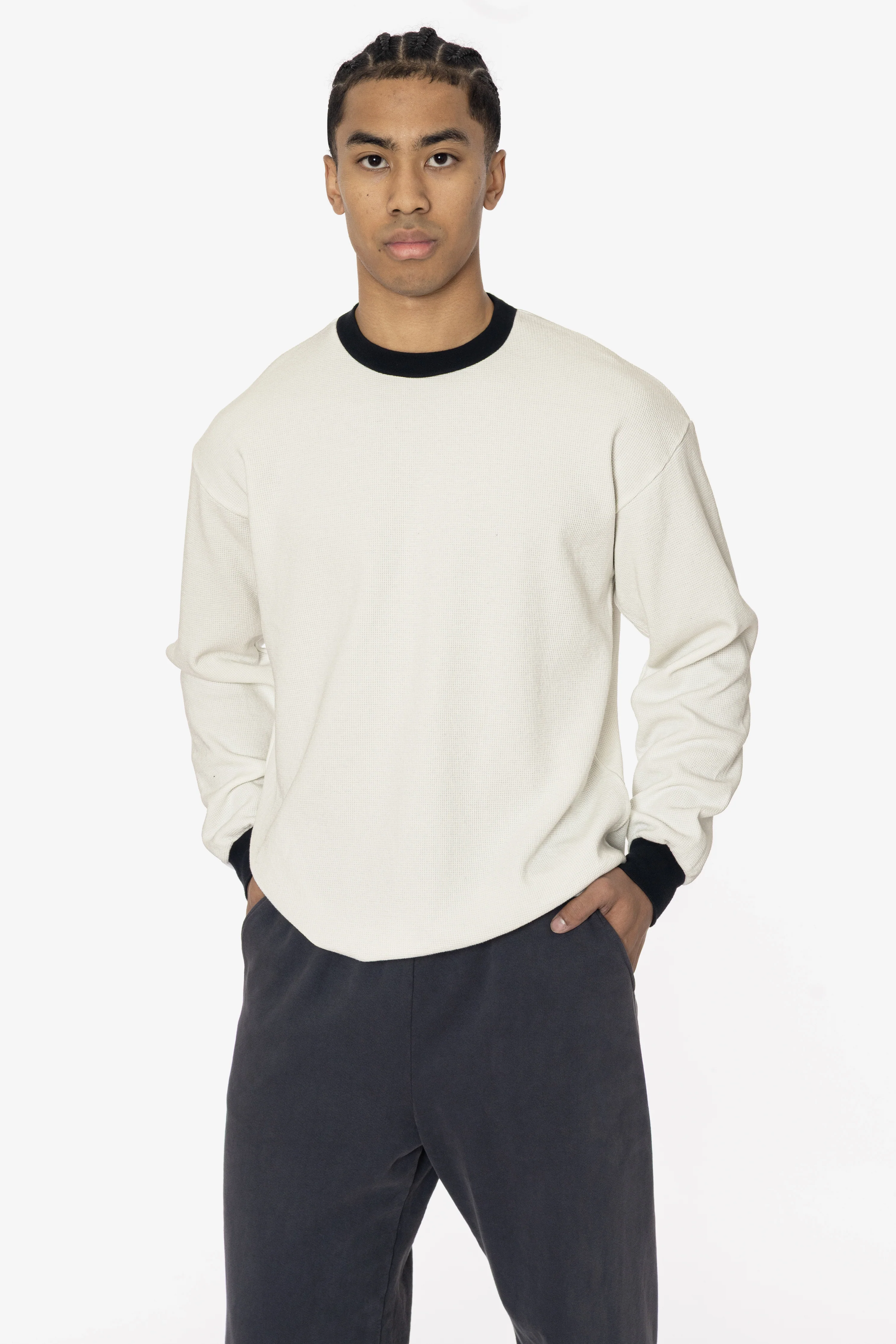 TX407GDRIN-X - Long Sleeve Heavy Thermal Crew Neck - Image 4