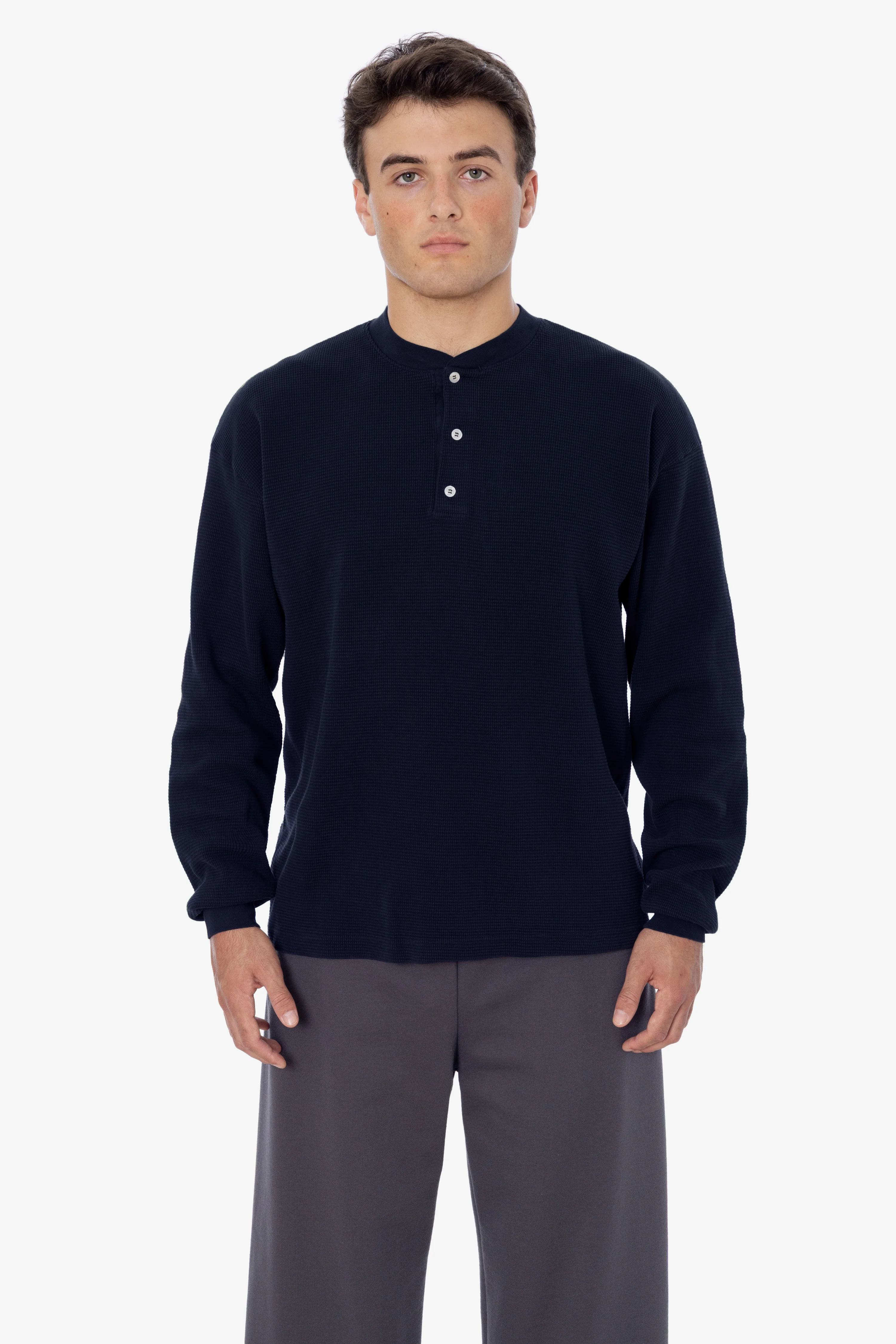 TX458GD - Long Sleeve Heavy Thermal Heritage Henley - Image 10