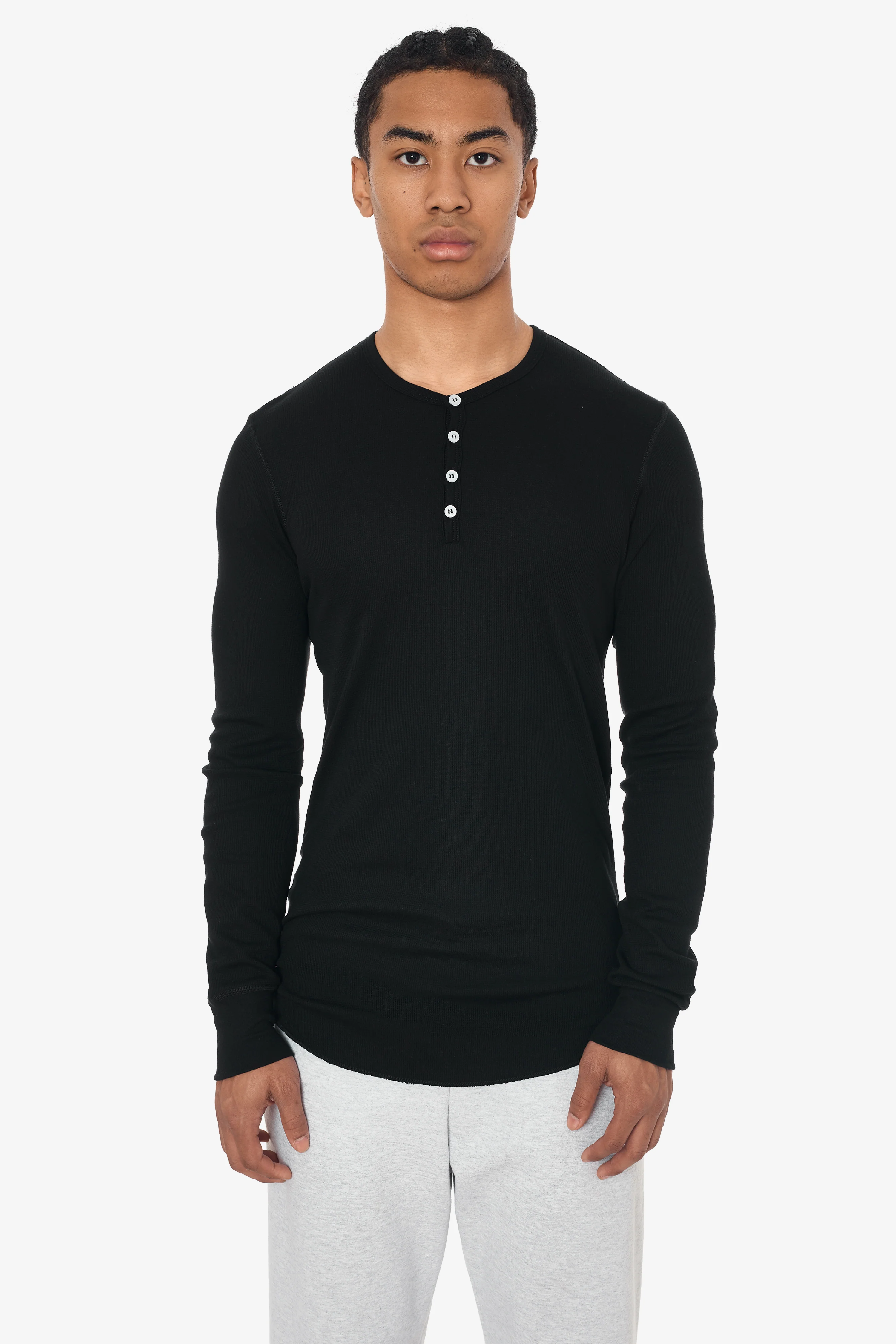 TX458GD - Long Sleeve Heavy Thermal Heritage Henley - Image 12