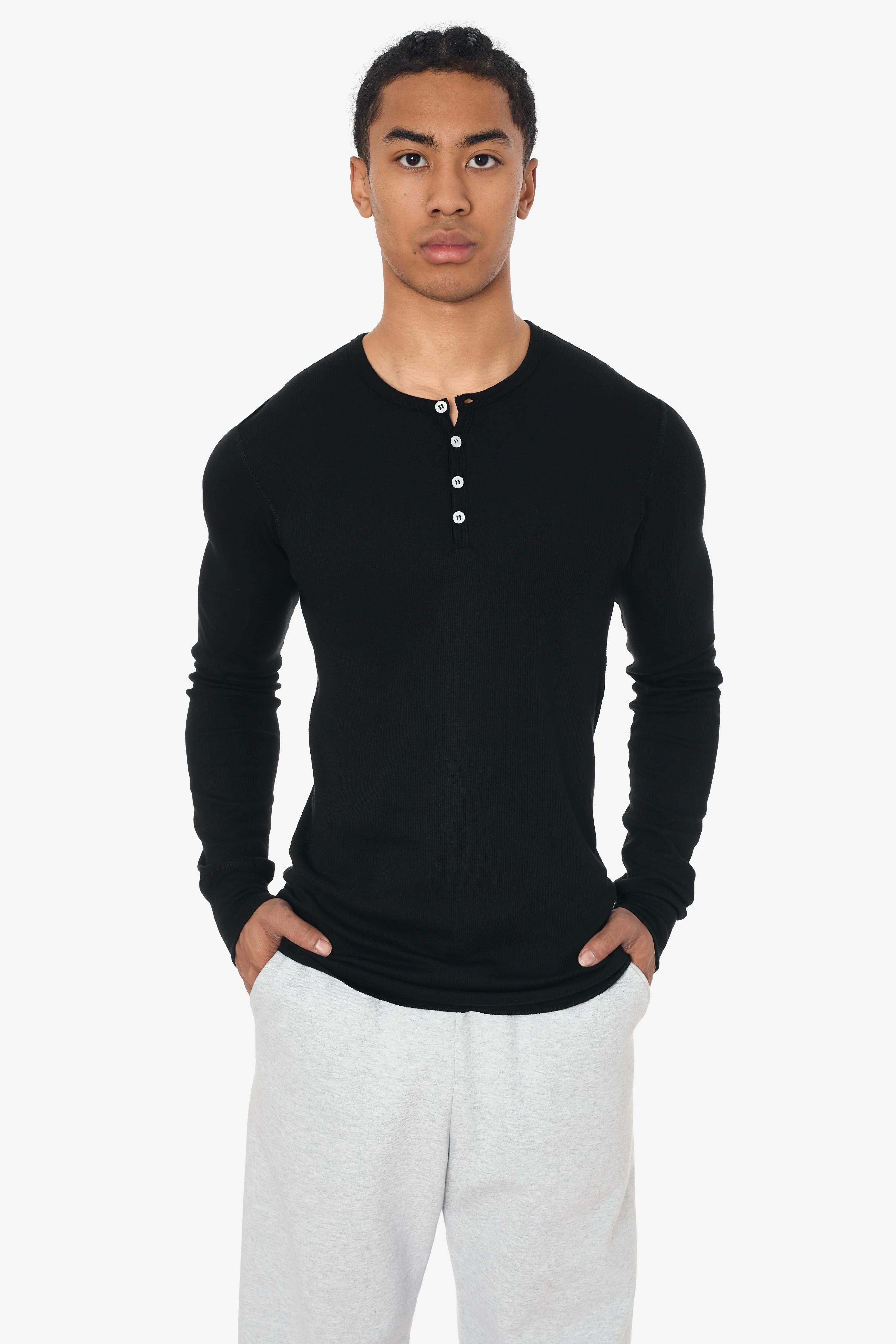 TX458GD - Long Sleeve Heavy Thermal Heritage Henley - Image 14