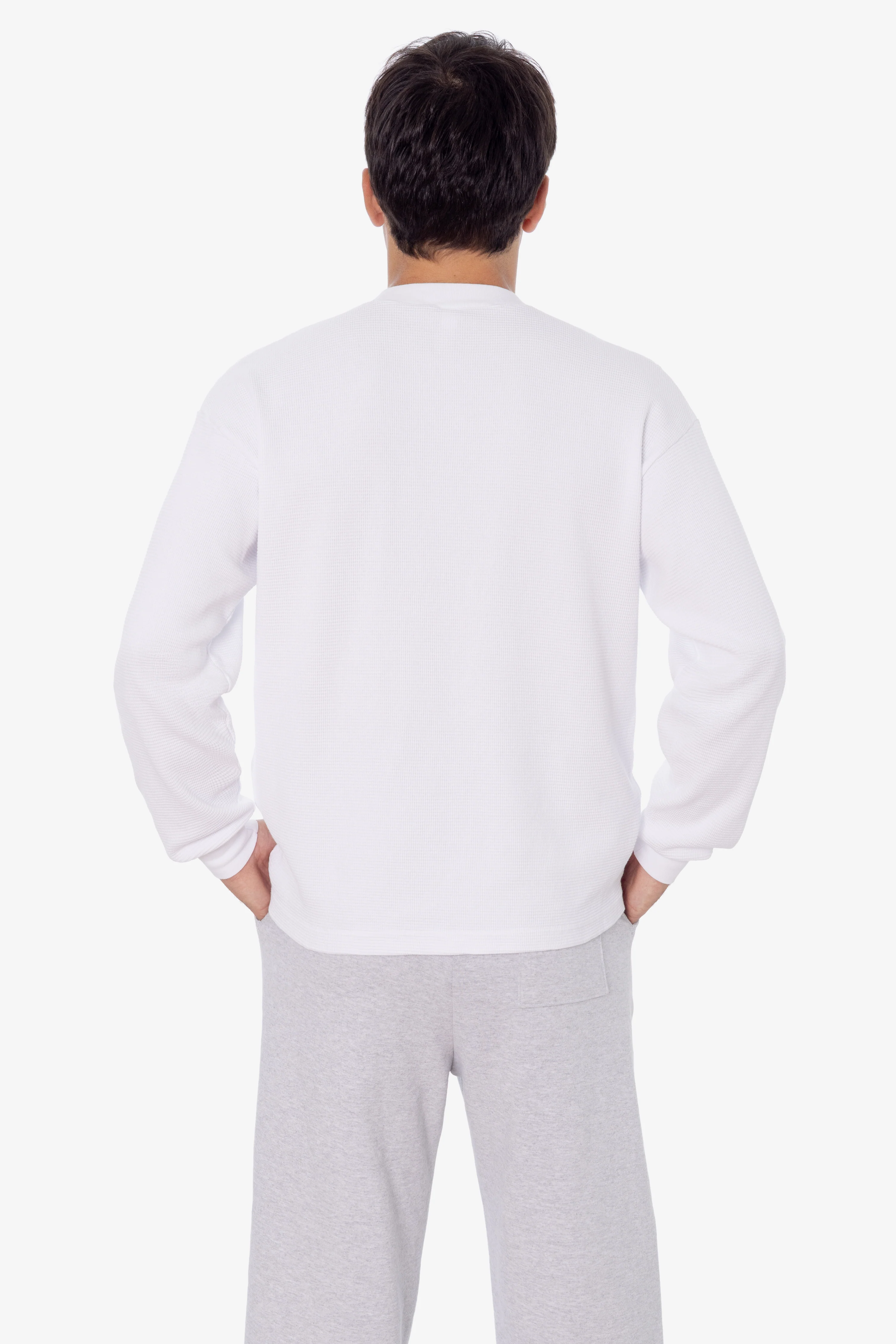 TX458GD - Long Sleeve Heavy Thermal Heritage Henley - Image 3