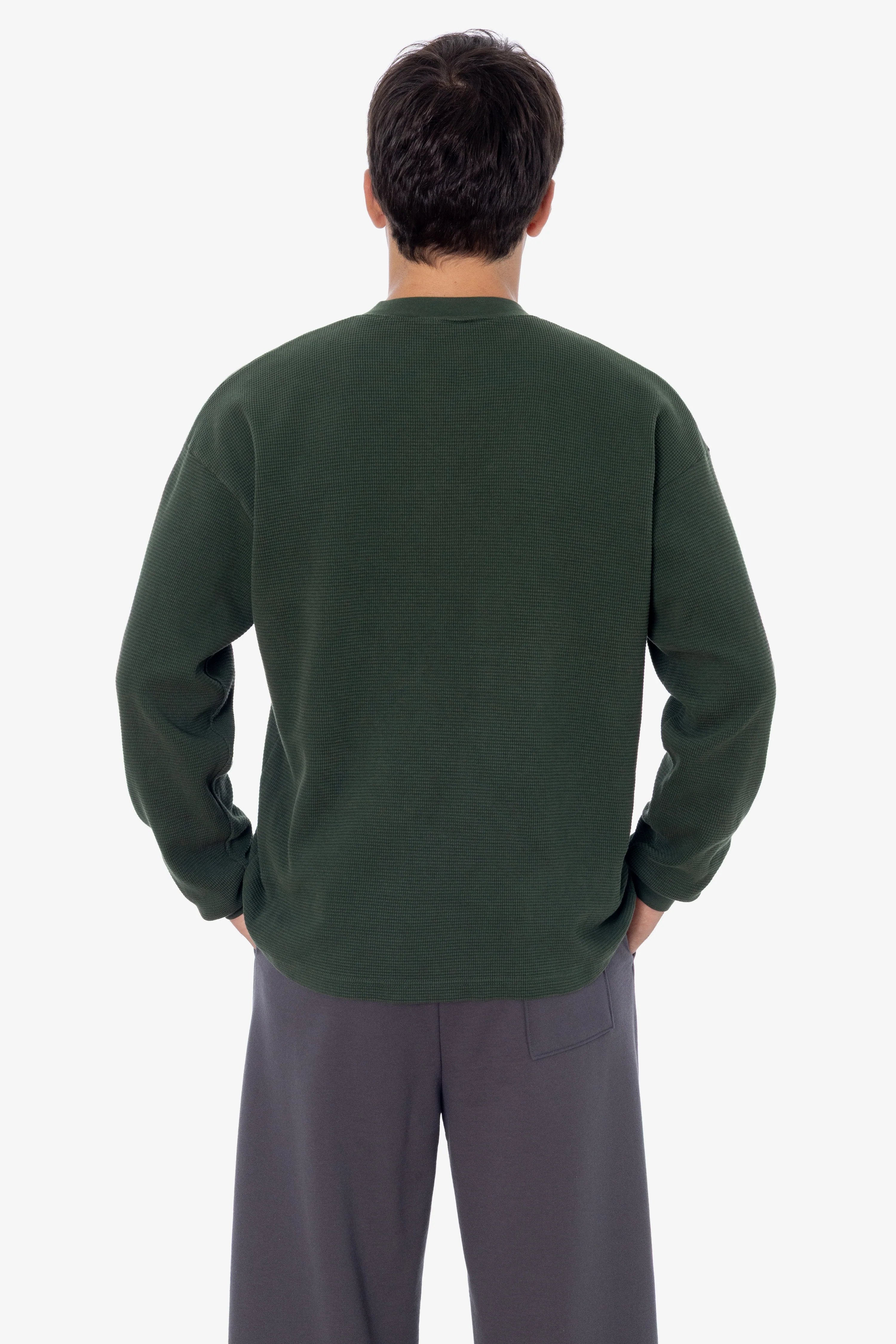 TX458GD - Long Sleeve Heavy Thermal Heritage Henley - Image 6