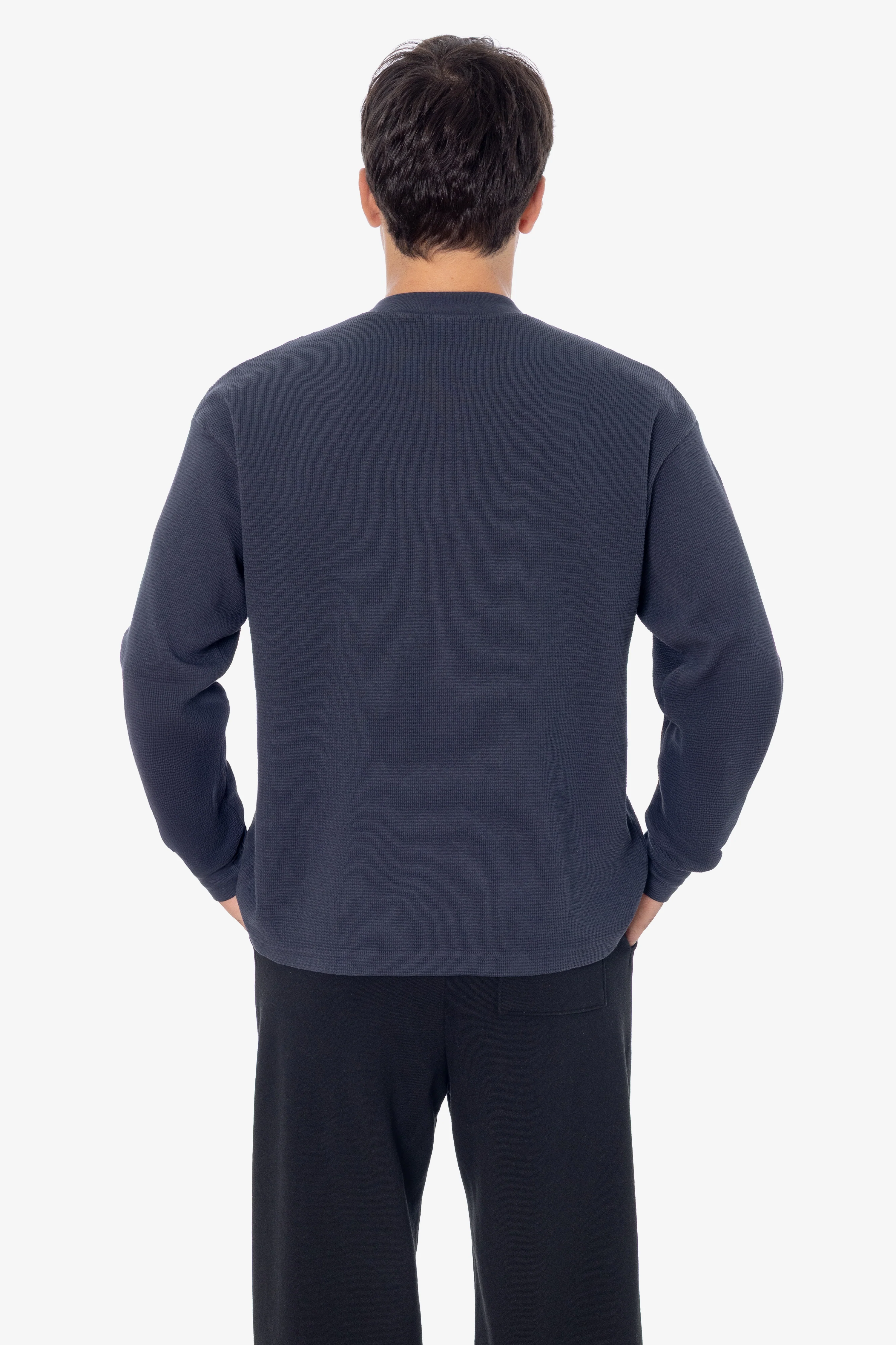 TX458GD - Long Sleeve Heavy Thermal Heritage Henley - Image 8