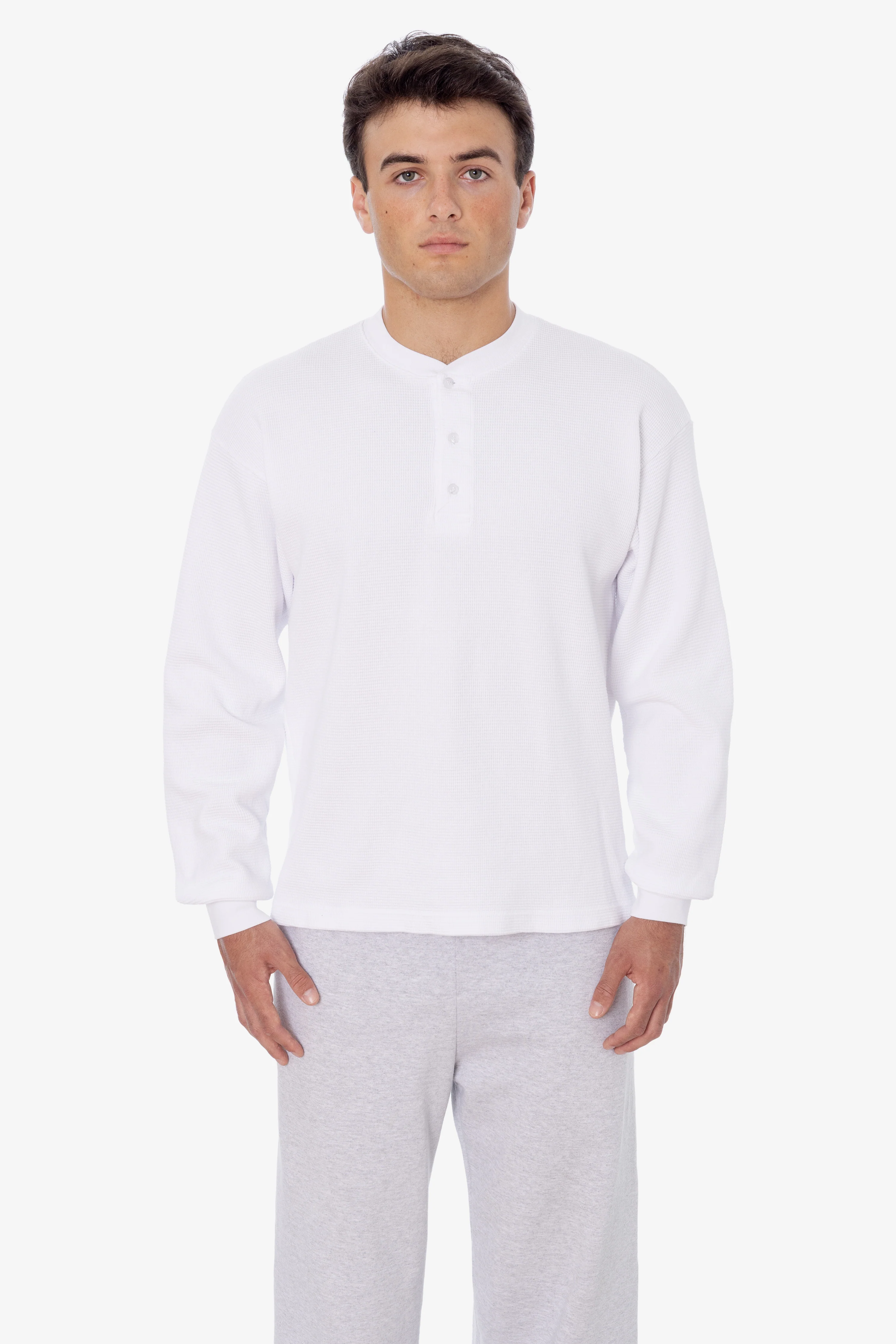 TX458GD - Long Sleeve Heavy Thermal Heritage Henley - Image 9