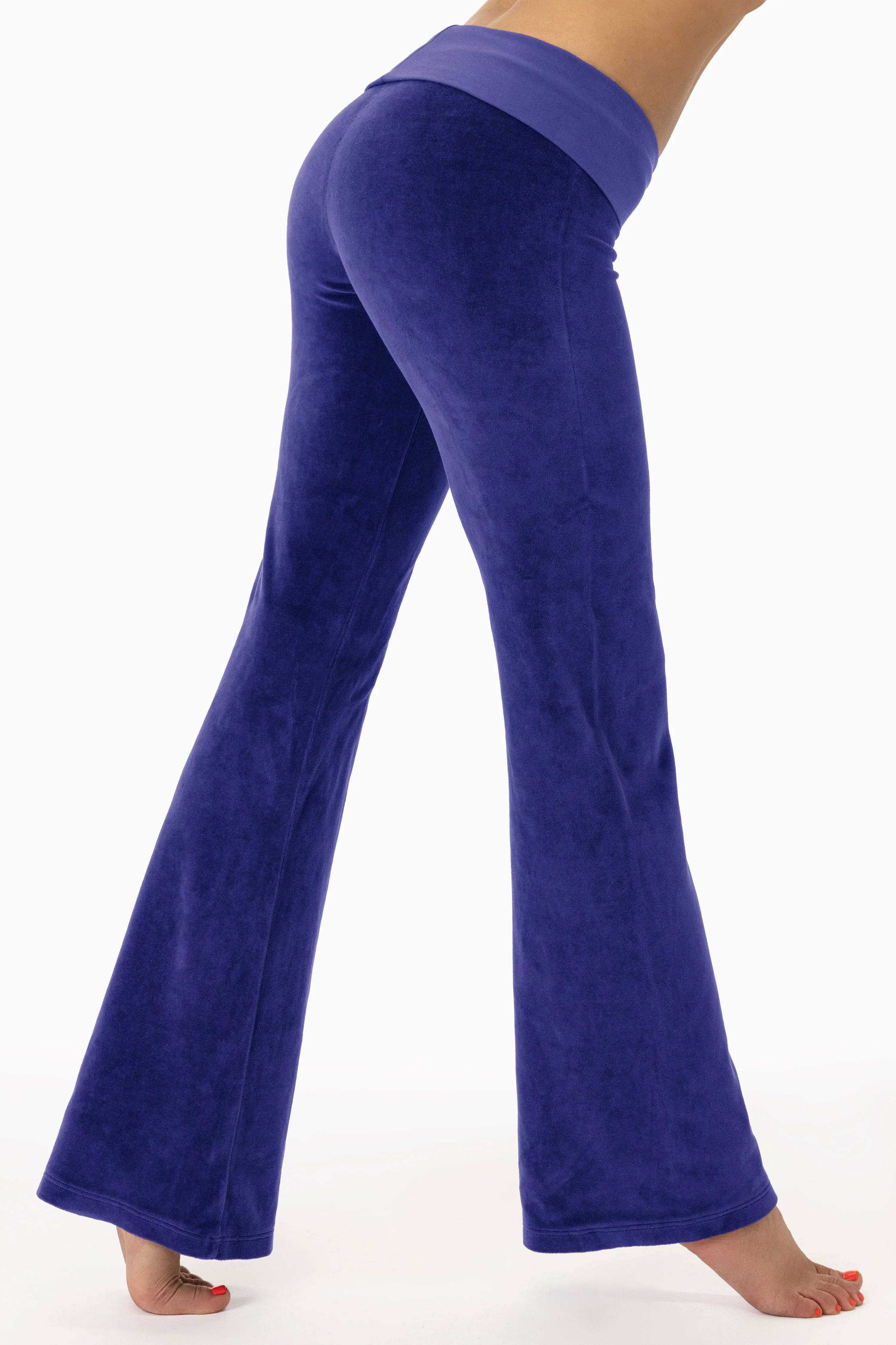 VLR300GD - Velour Garment Dye Yoga Legging - Image 12