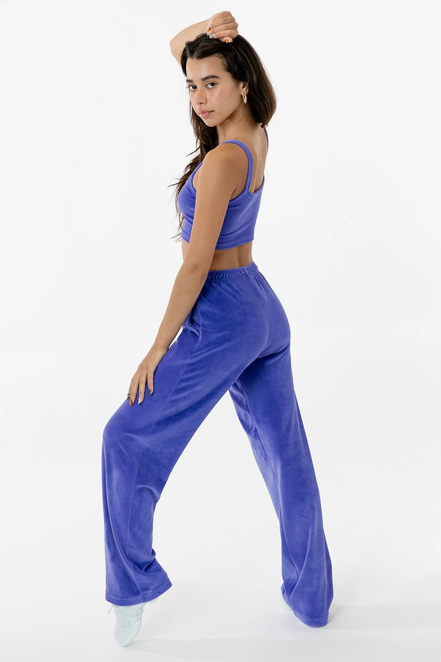 VLR315GD - Garment Dye Velour Lounge Pant - Image 9