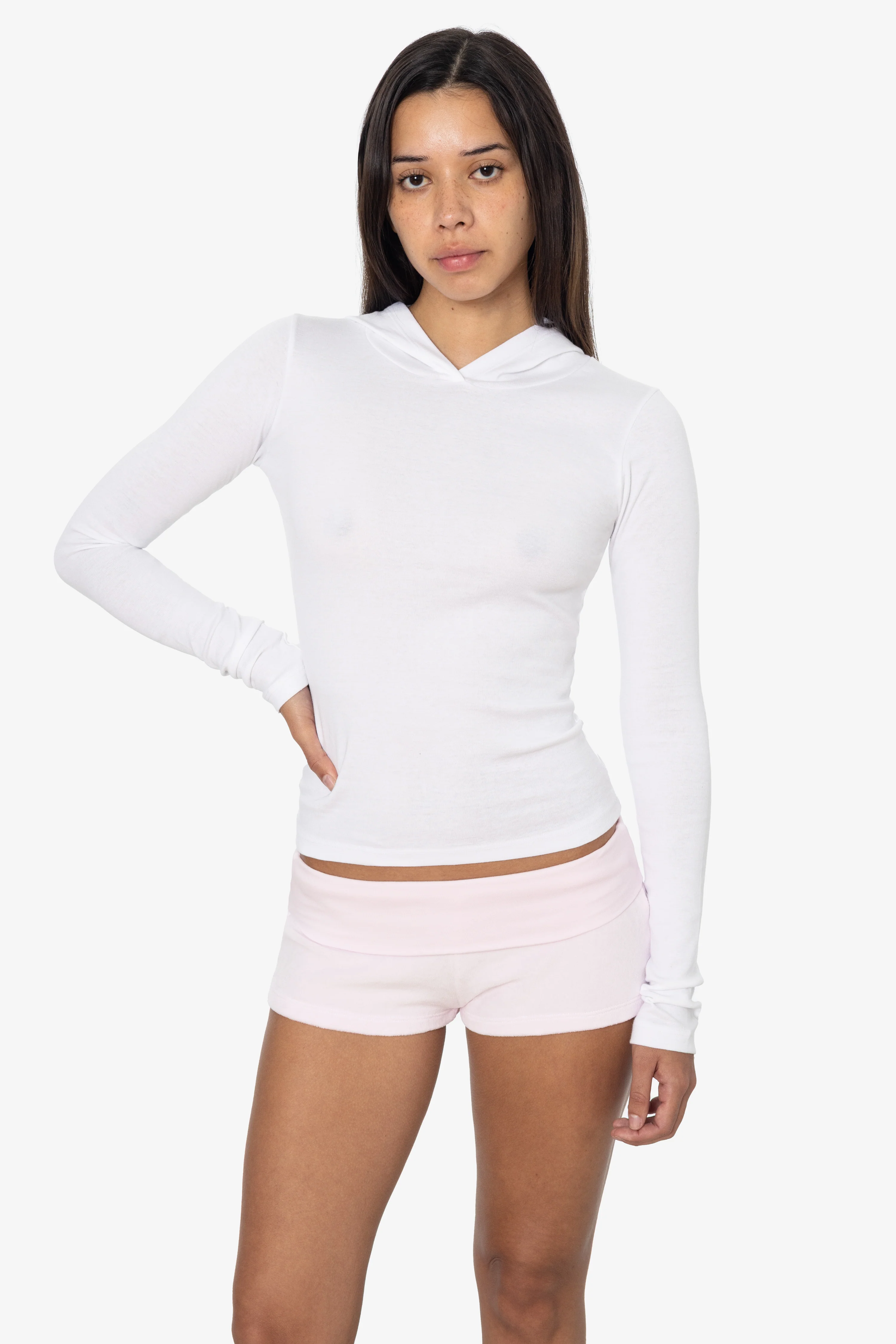 VLR330GD - Velour Low Rise Shorts - Image 2
