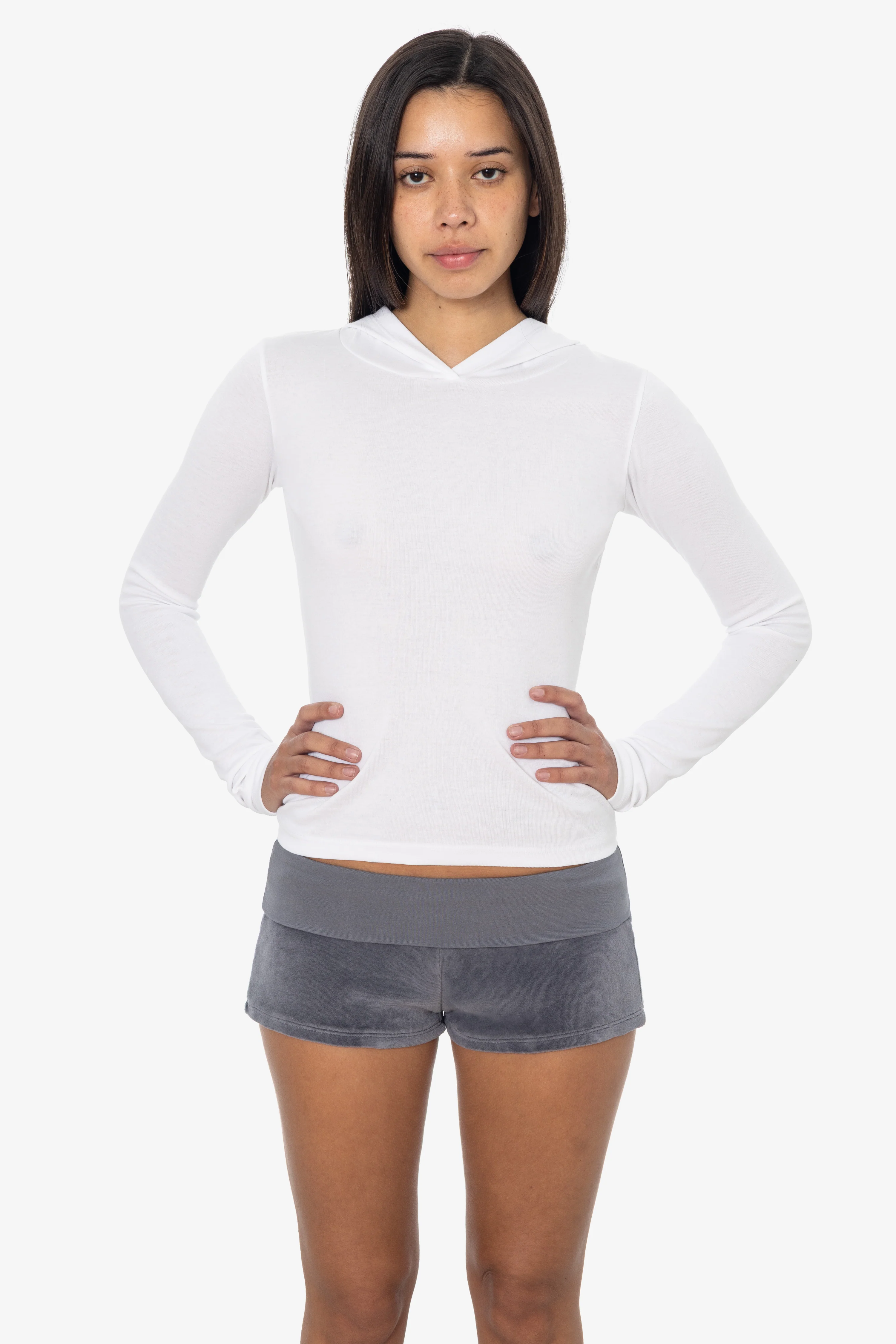 VLR330GD - Velour Low Rise Shorts - Image 7