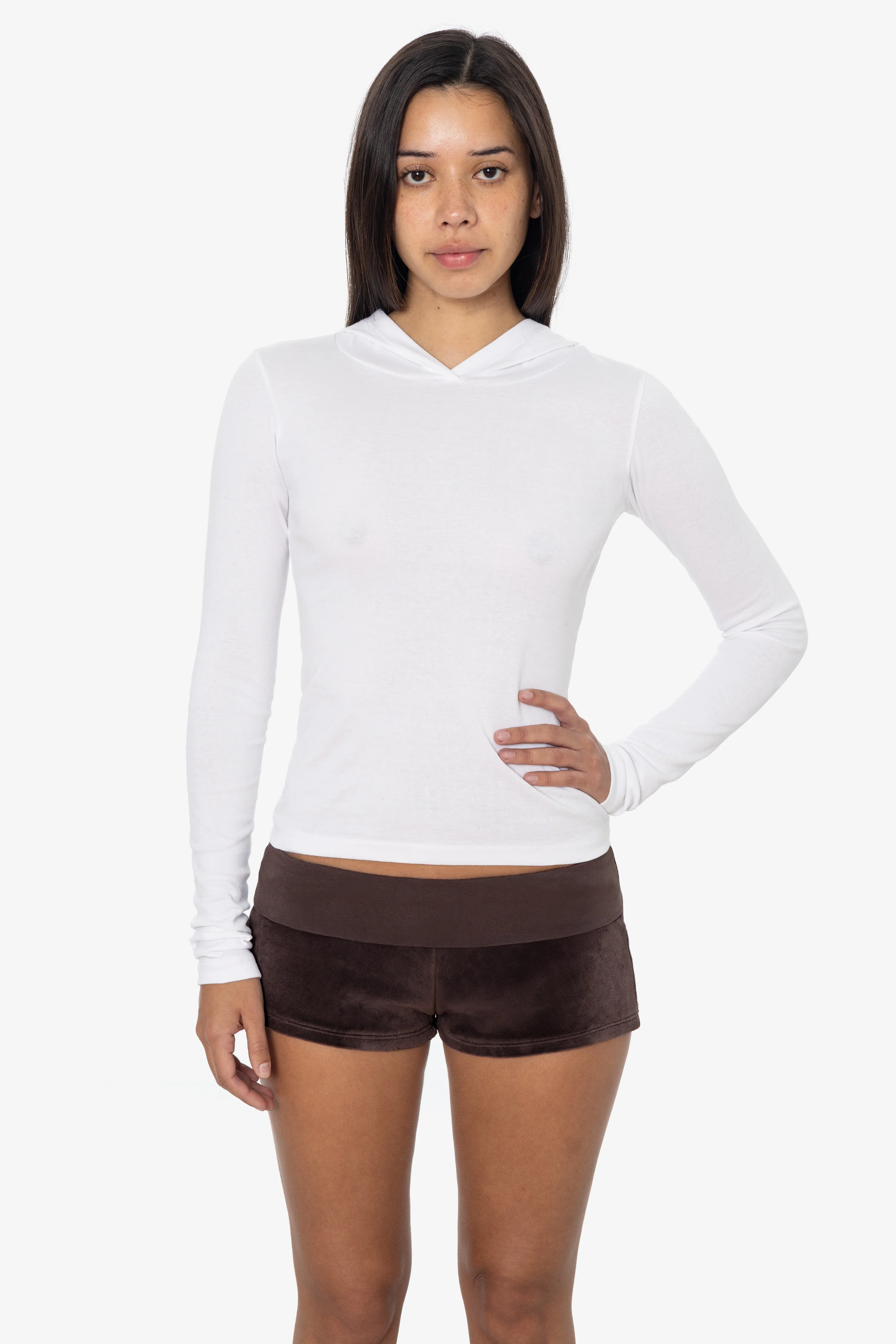 VLR330GD - Velour Low Rise Shorts - Image 8