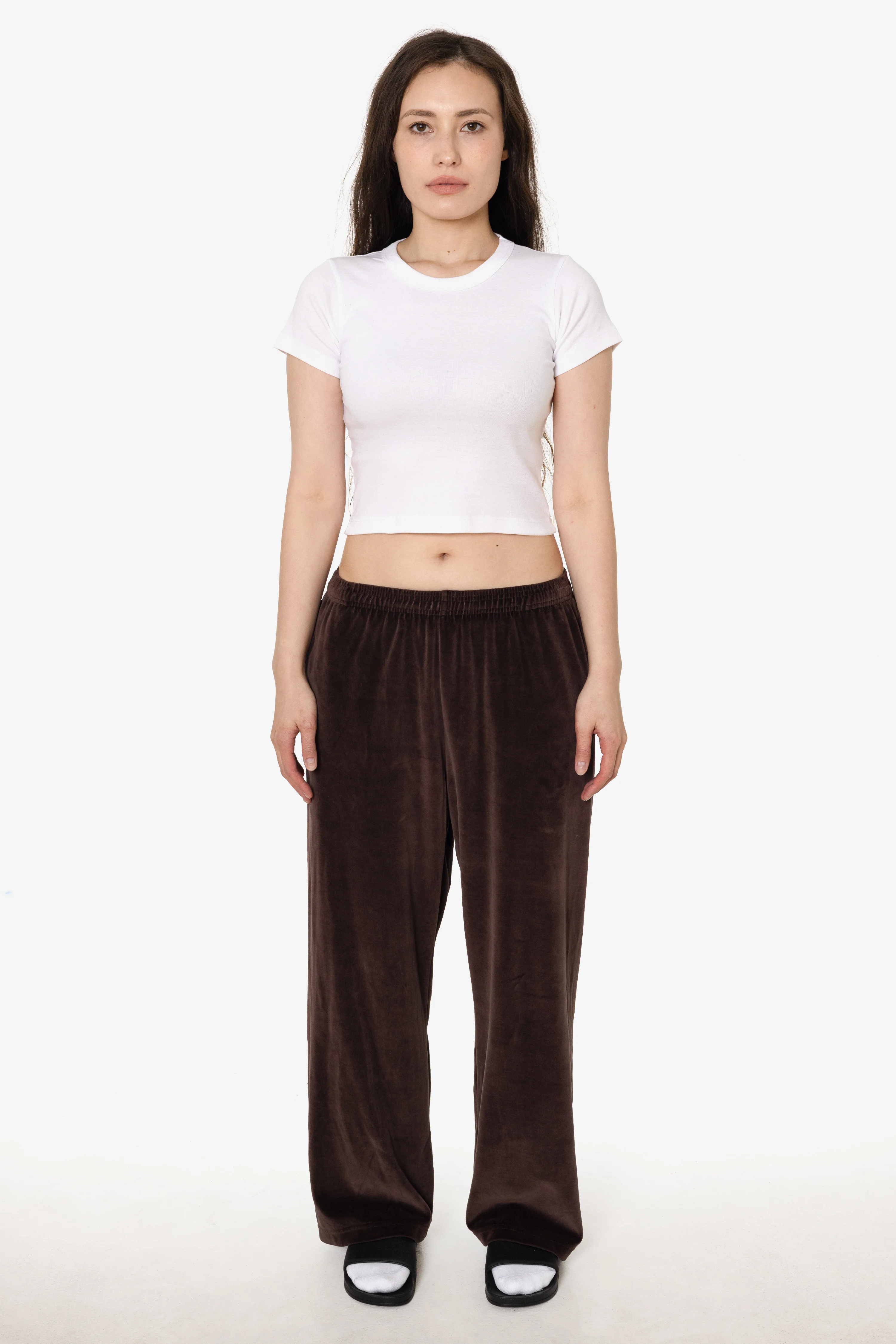 VLR445GD - Garment Dye Velour Open Bottom Sweatpants - Image 34