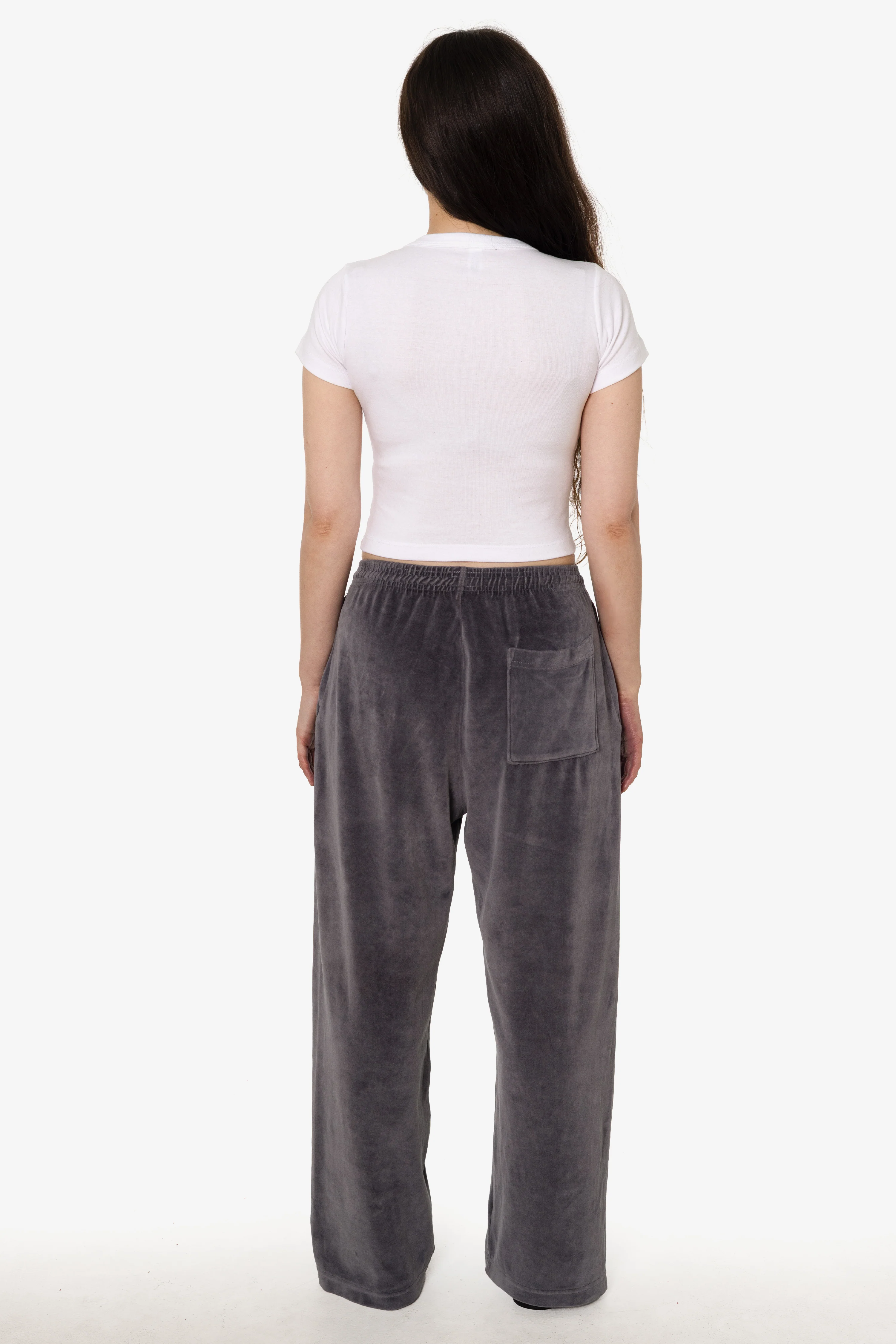 VLR445GD - Garment Dye Velour Open Bottom Sweatpants - Image 37