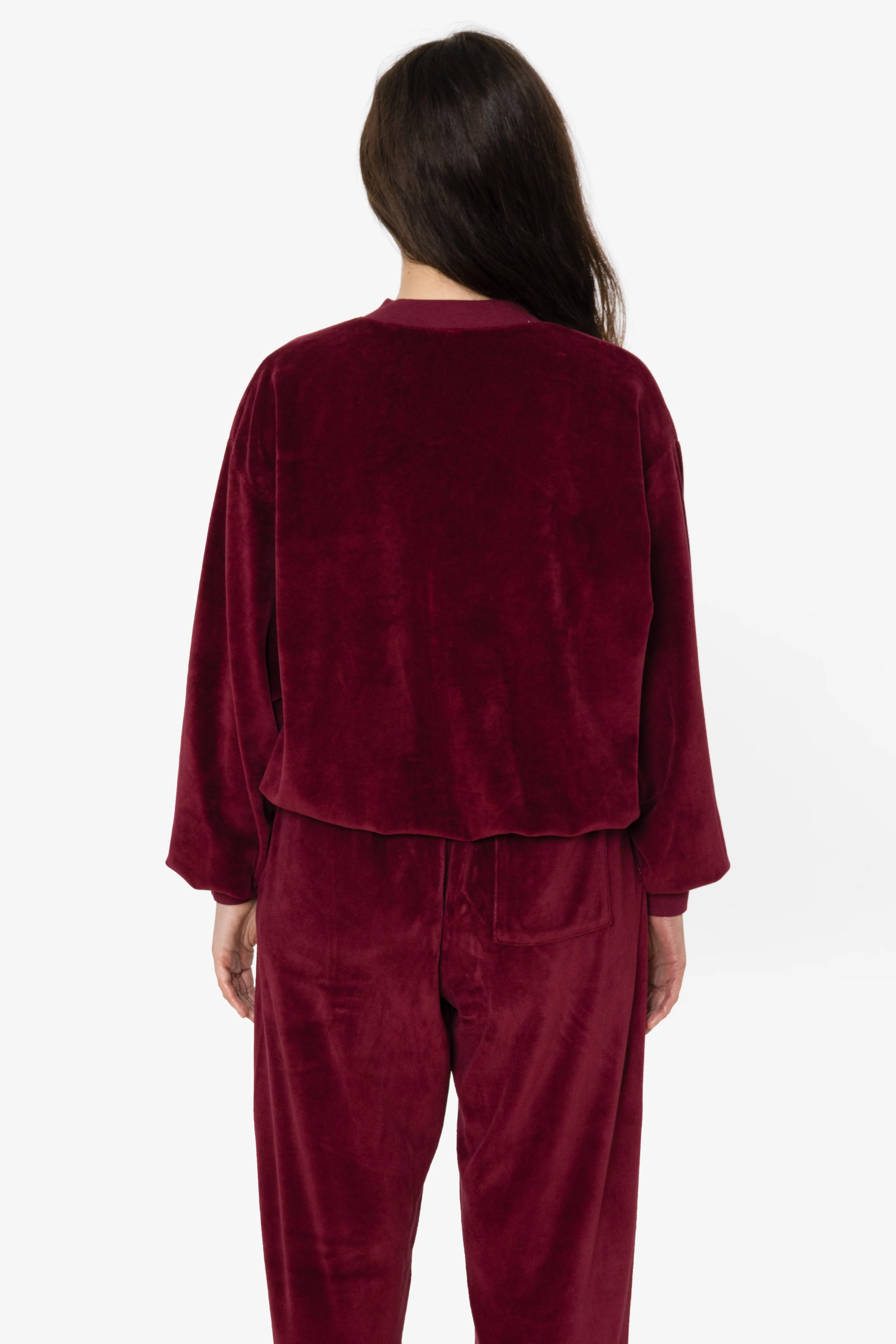 VLR56GD - Garment Dye Velour V-neck Sweatshirt - Image 27