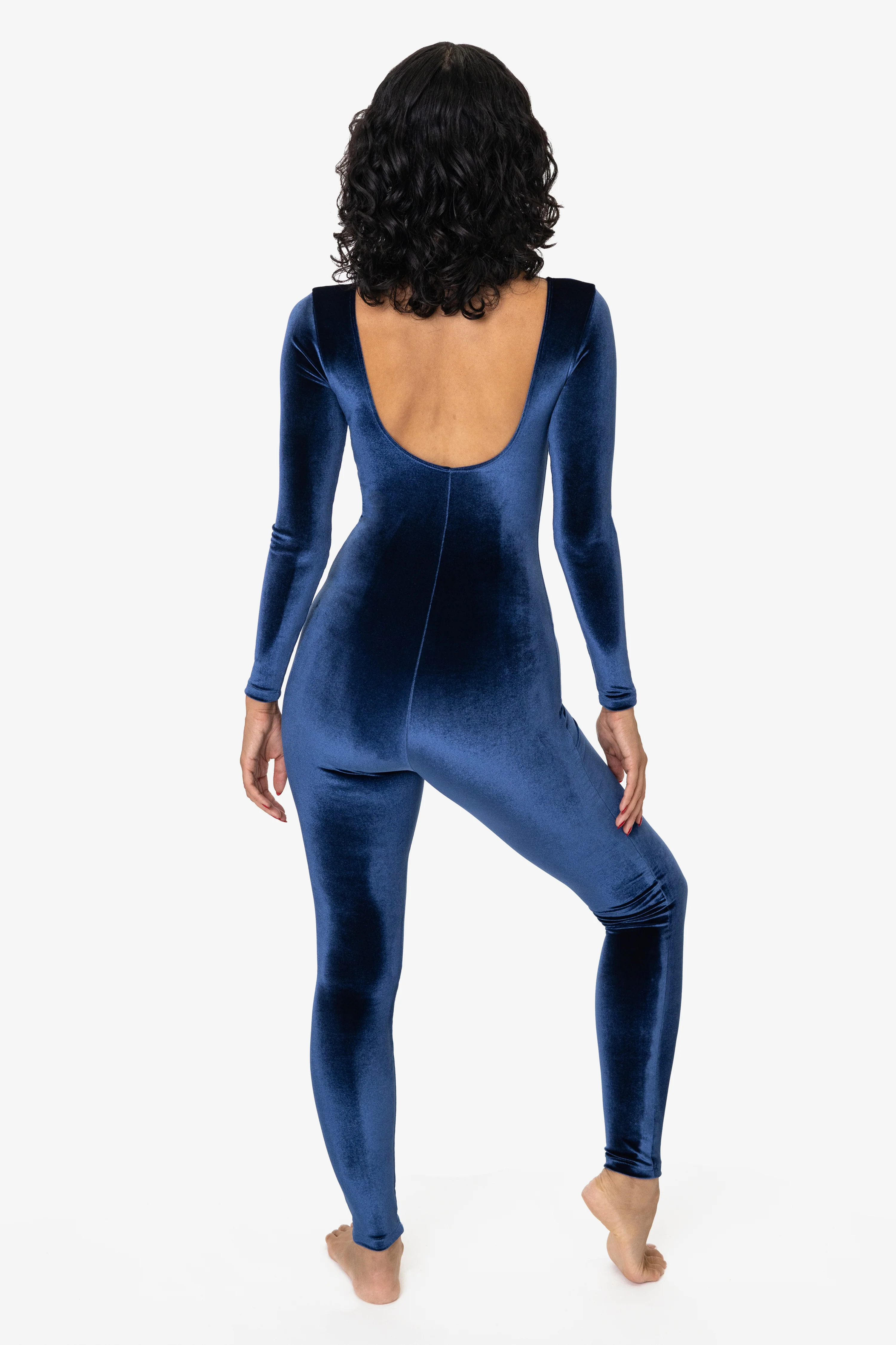 VVT228 - Velvet Long Sleeve Unitard - Image 10