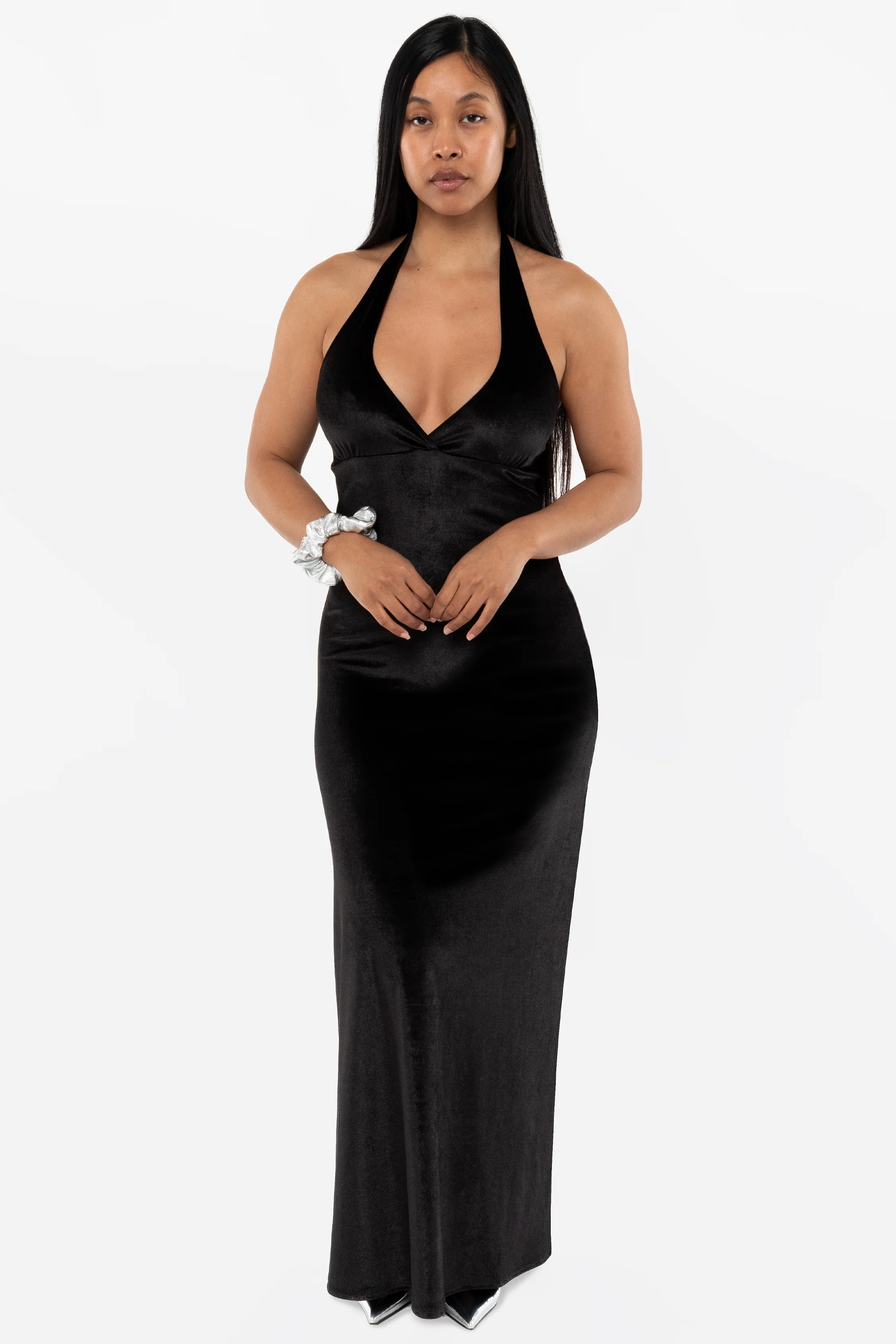 VVT8374 - Velvet Halter Maxi Dress - Image 17