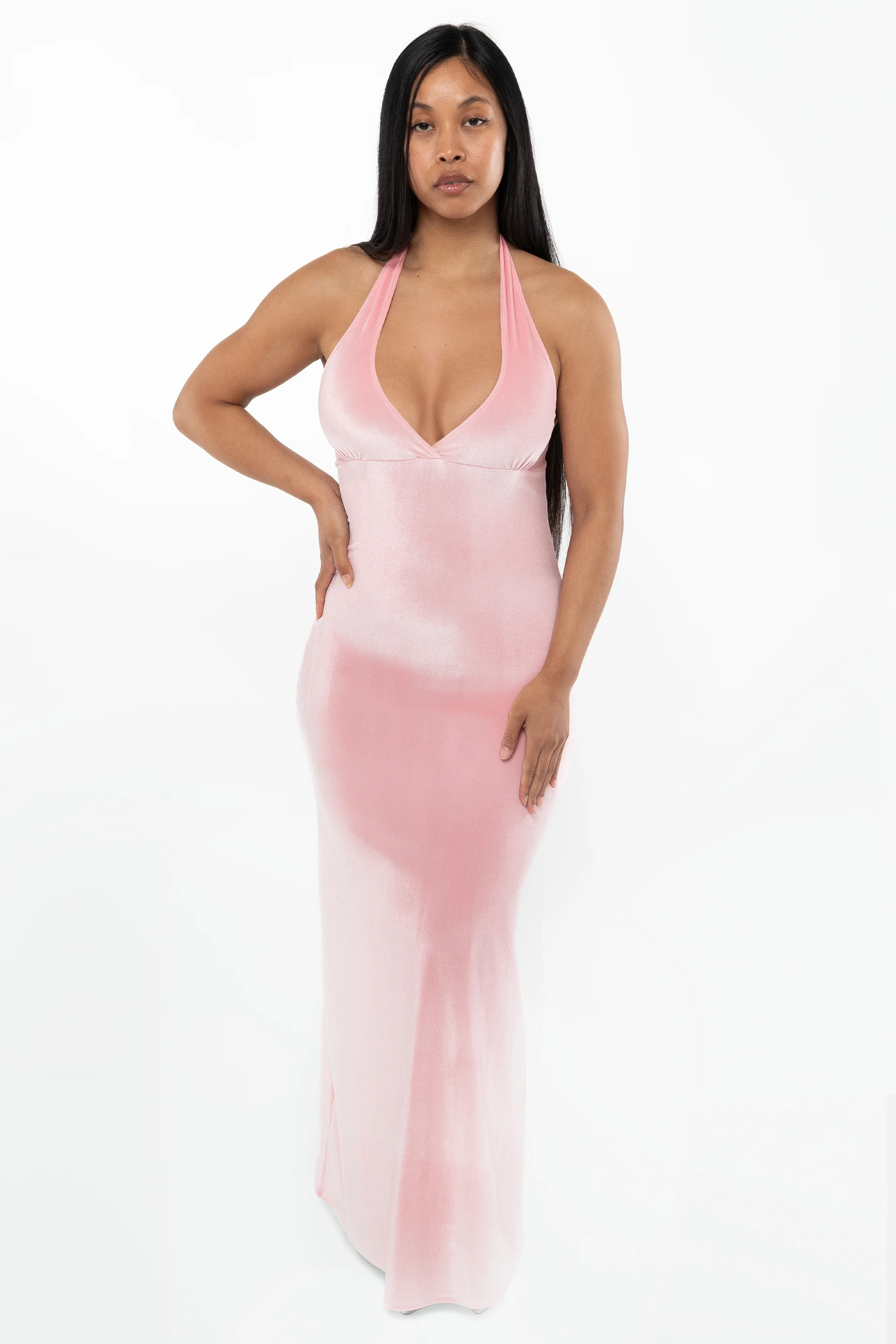 VVT8374 - Velvet Halter Maxi Dress - Image 19