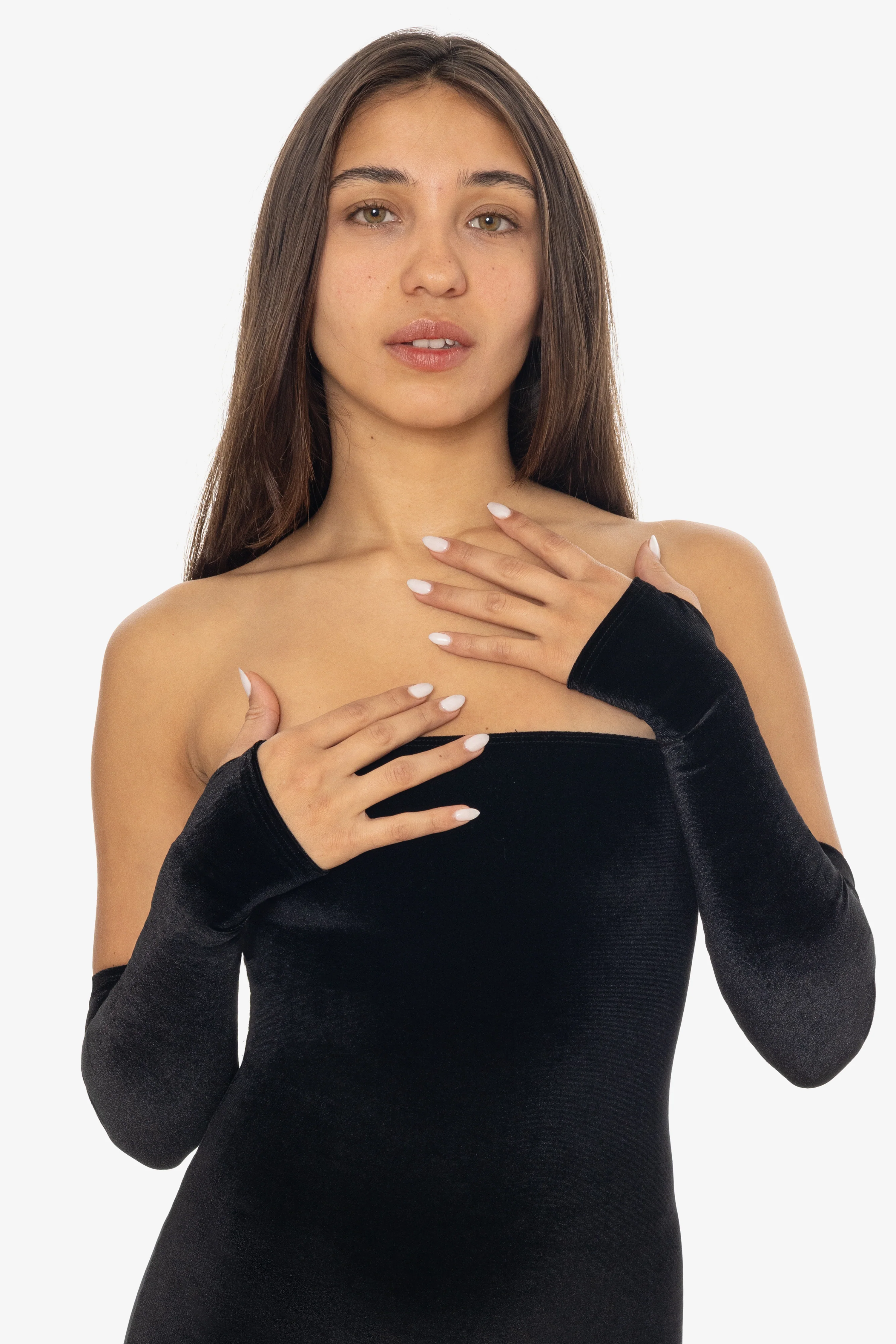 VVTGLOVE - Velvet Fingerless Glove - Image 4