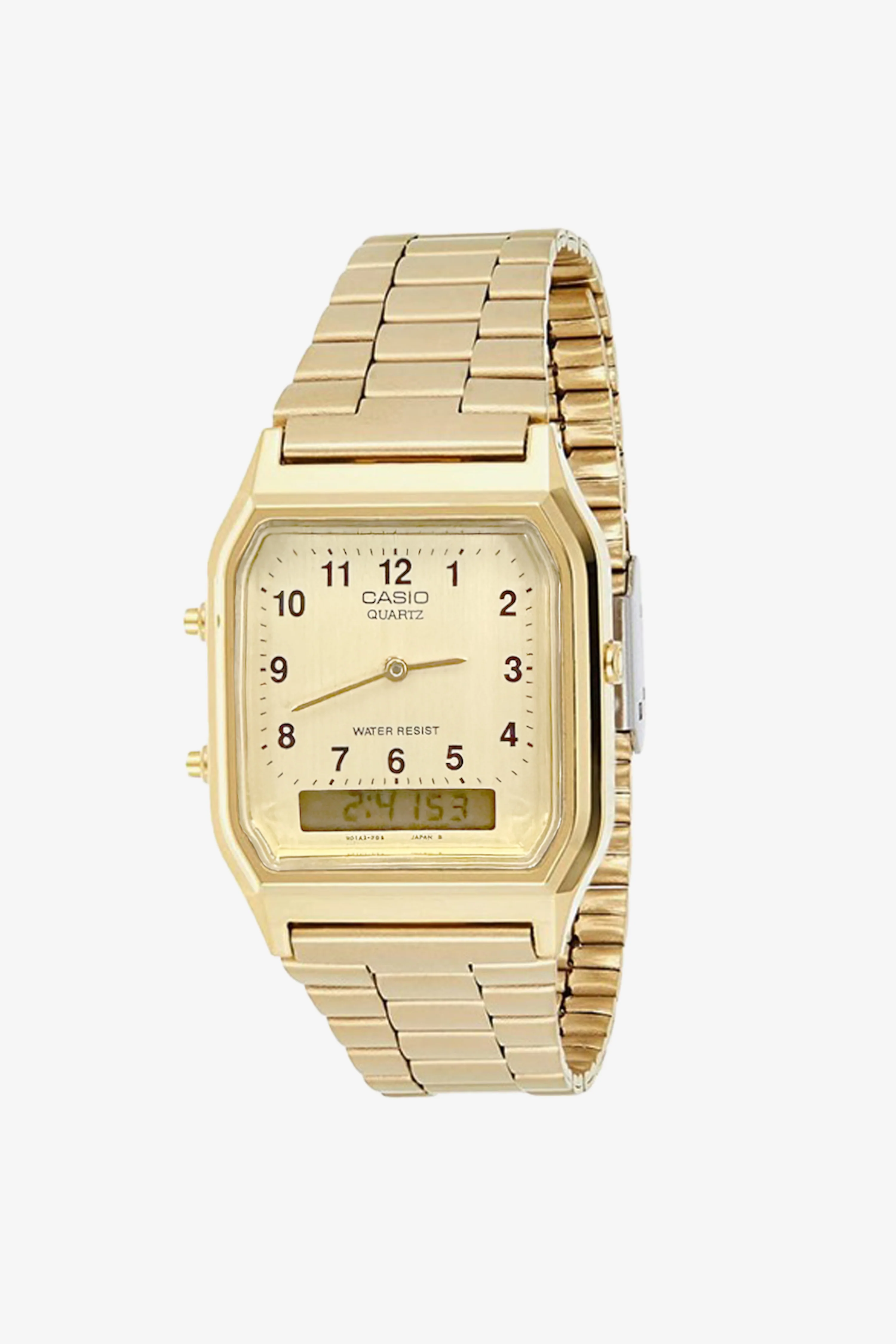 WCHAMSIO - Men's Casio Classic Gold Watch - Image 3