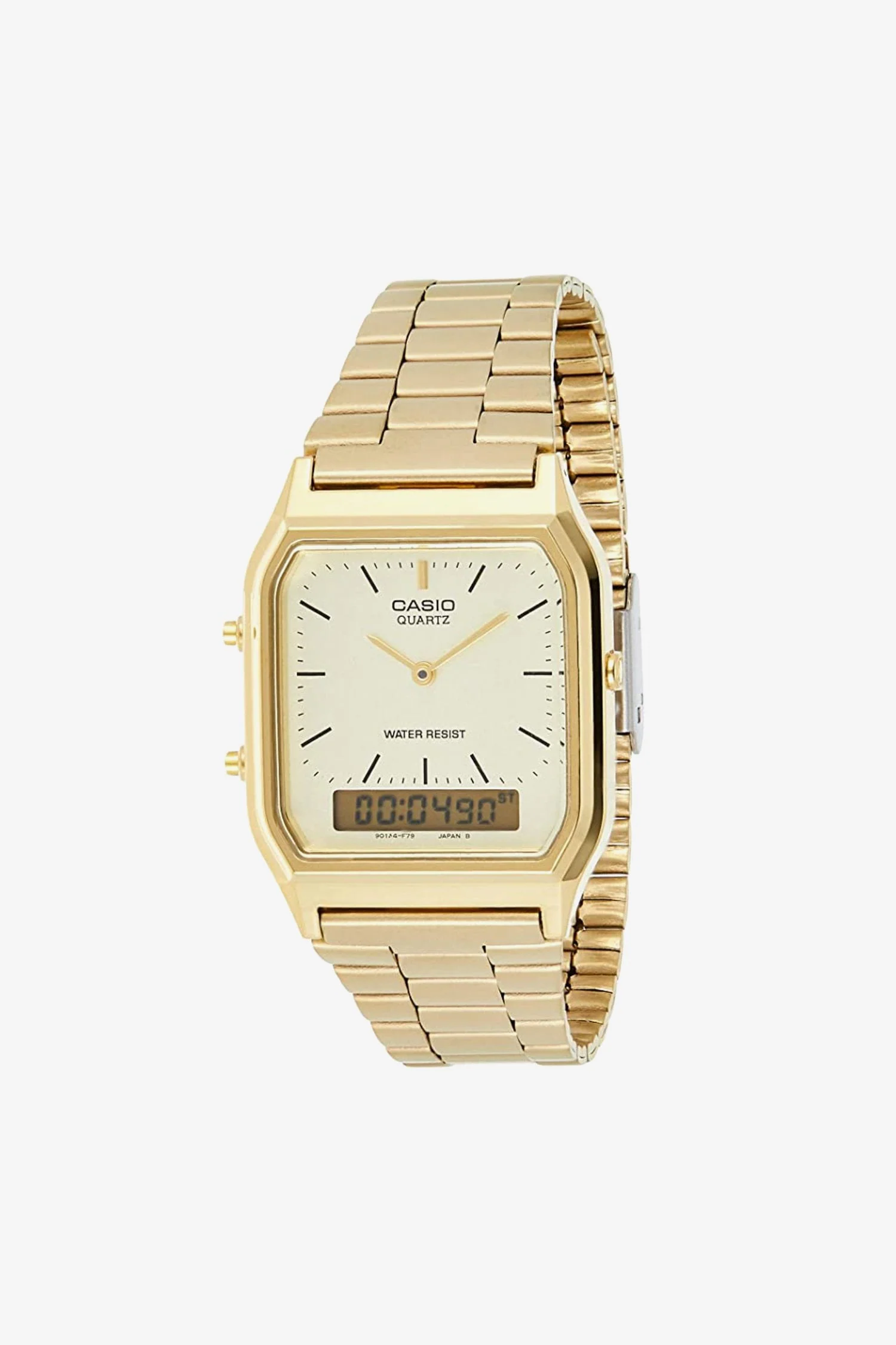 WCHAMSIO - Men's Casio Classic Gold Watch - Image 4