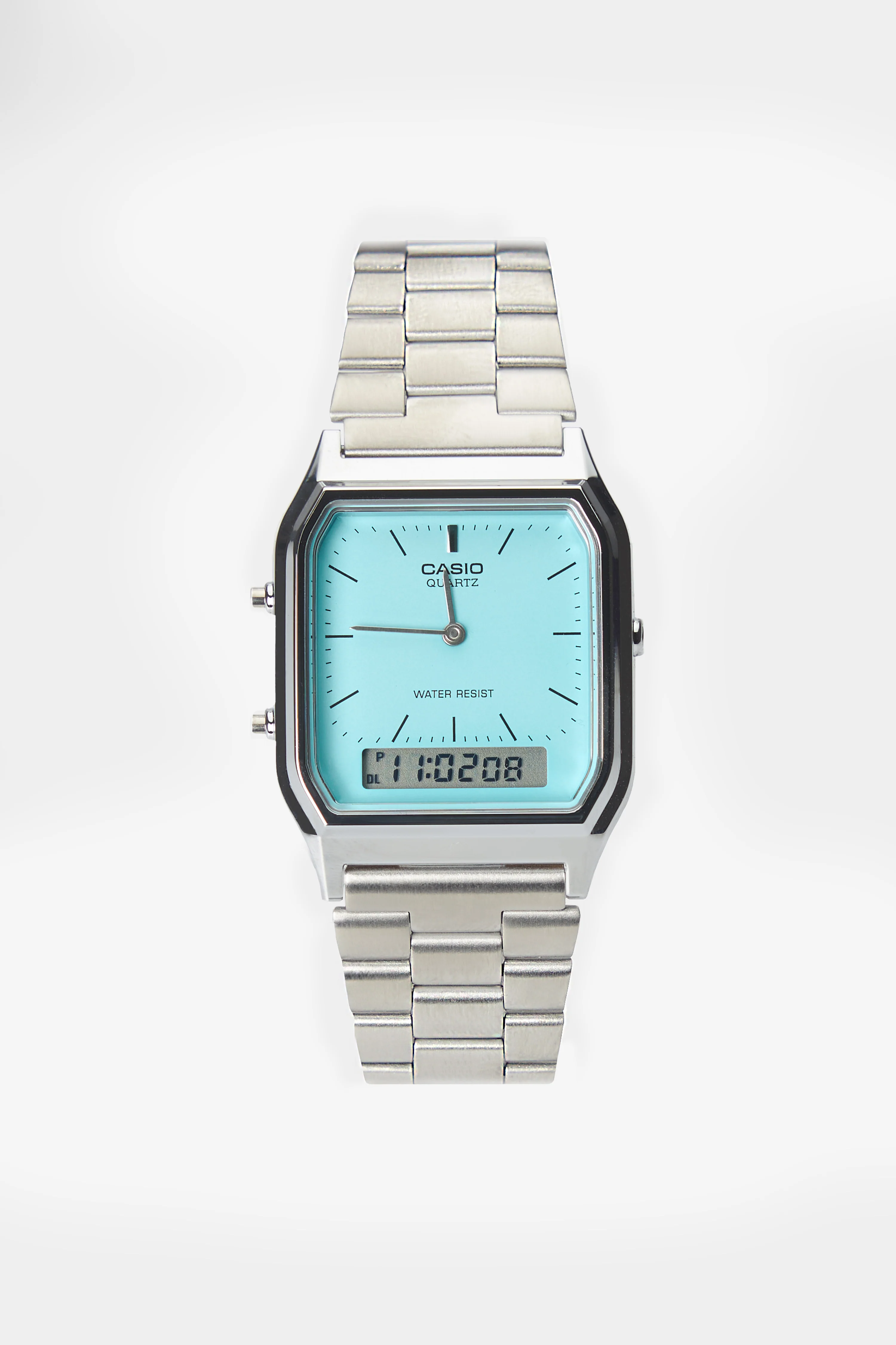 WCHD230A - Vintage Silver Casio Men's Watch - Image 3
