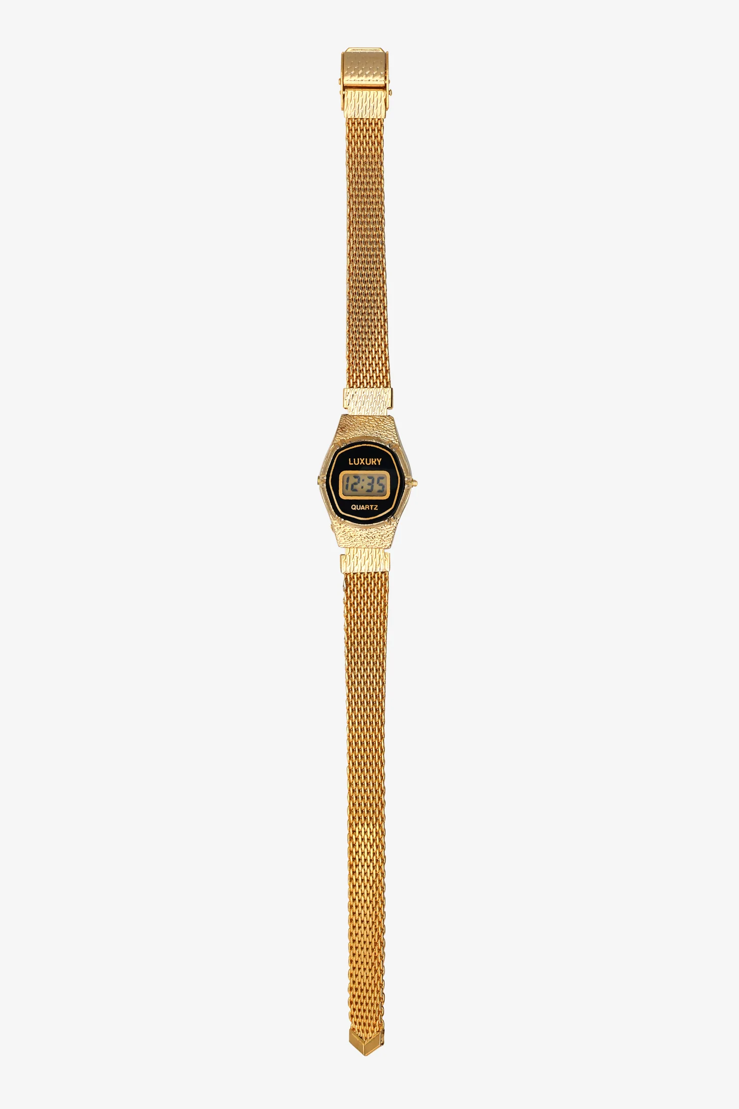 WCHRA58 - Tiny Metal Mesh Luxury Watch - Image 2
