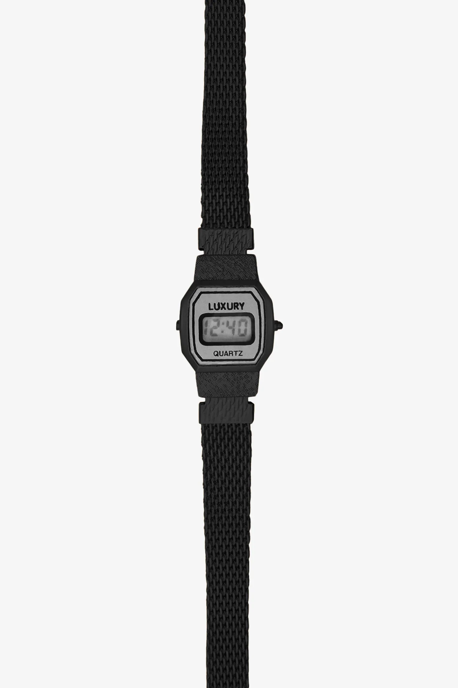 WCHRA62 - Tiny Square Metal Mesh Luxury Watch - Image 3