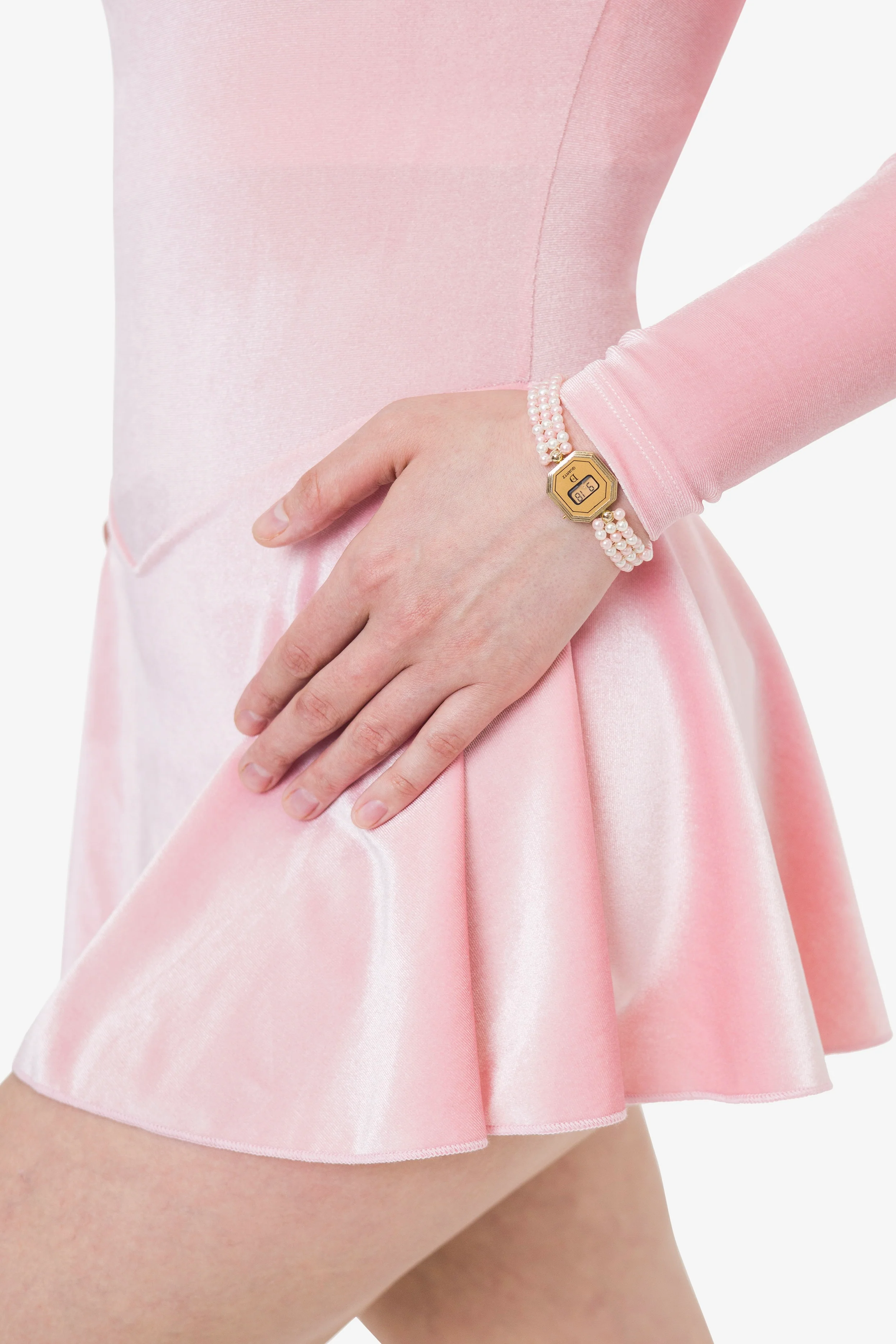 WCHRLUXB - Ladies 1980s Pearl Watch - Image 10