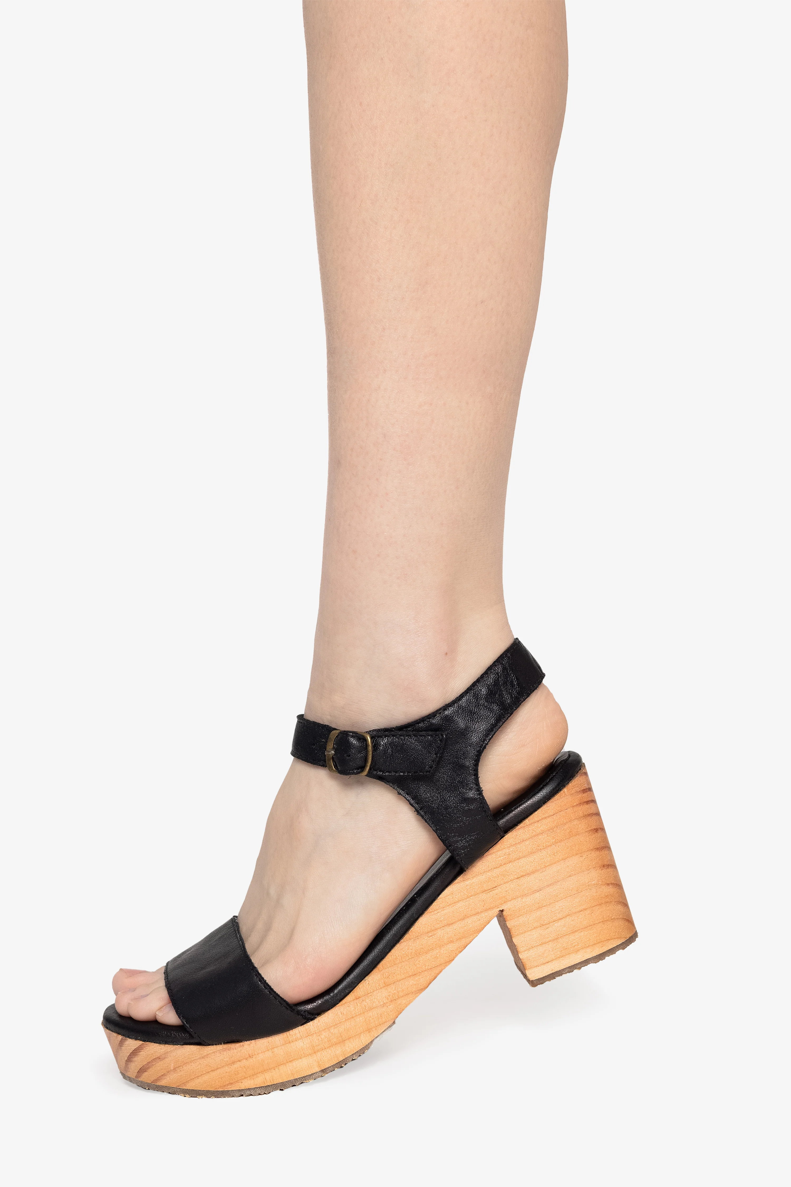 WOODSNDL01 - Wooden Heel Sandal - Image 6