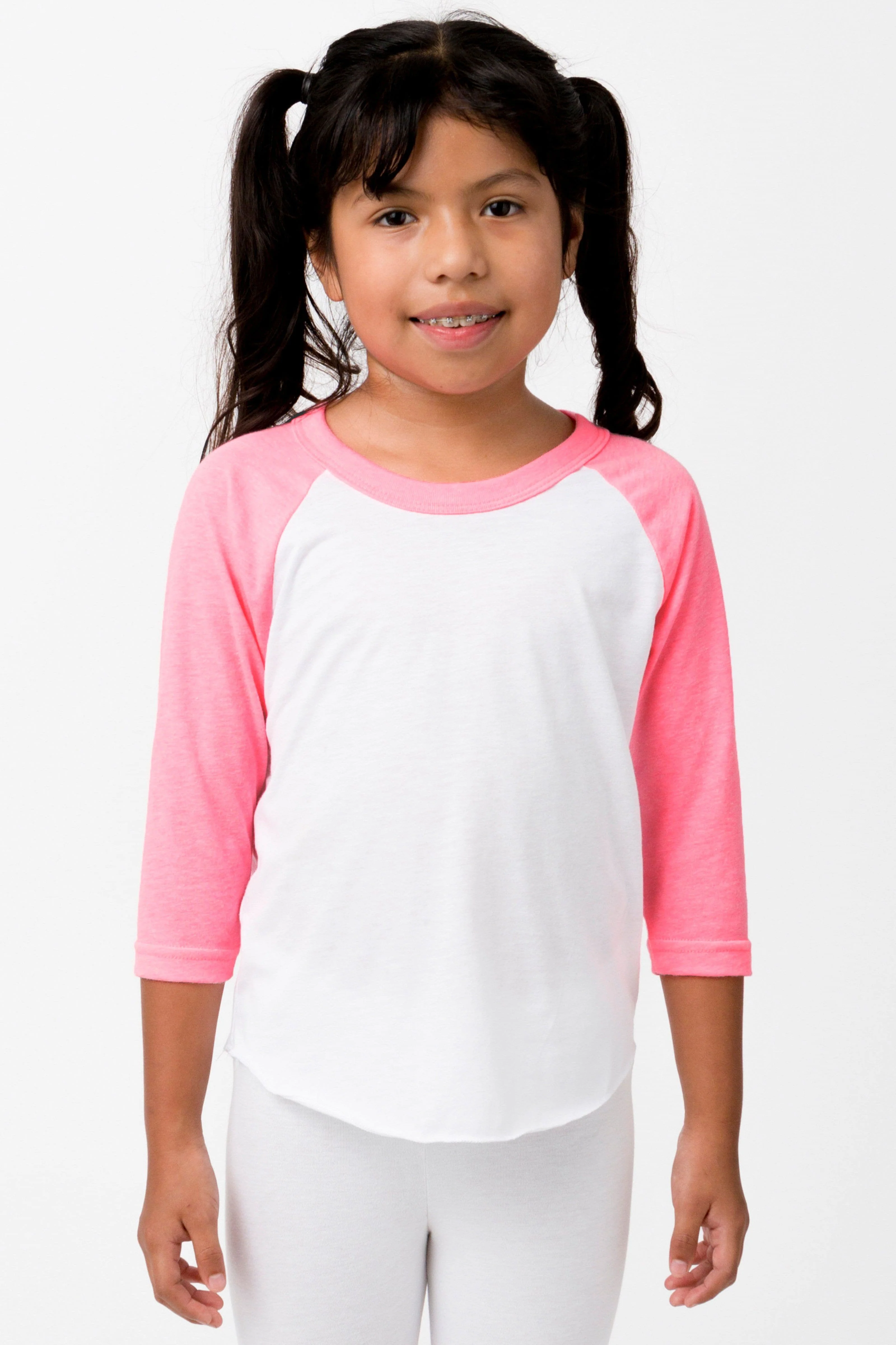 FF2053 - Youth 3/4 Sleeve Poly Cotton Raglan - Image 10