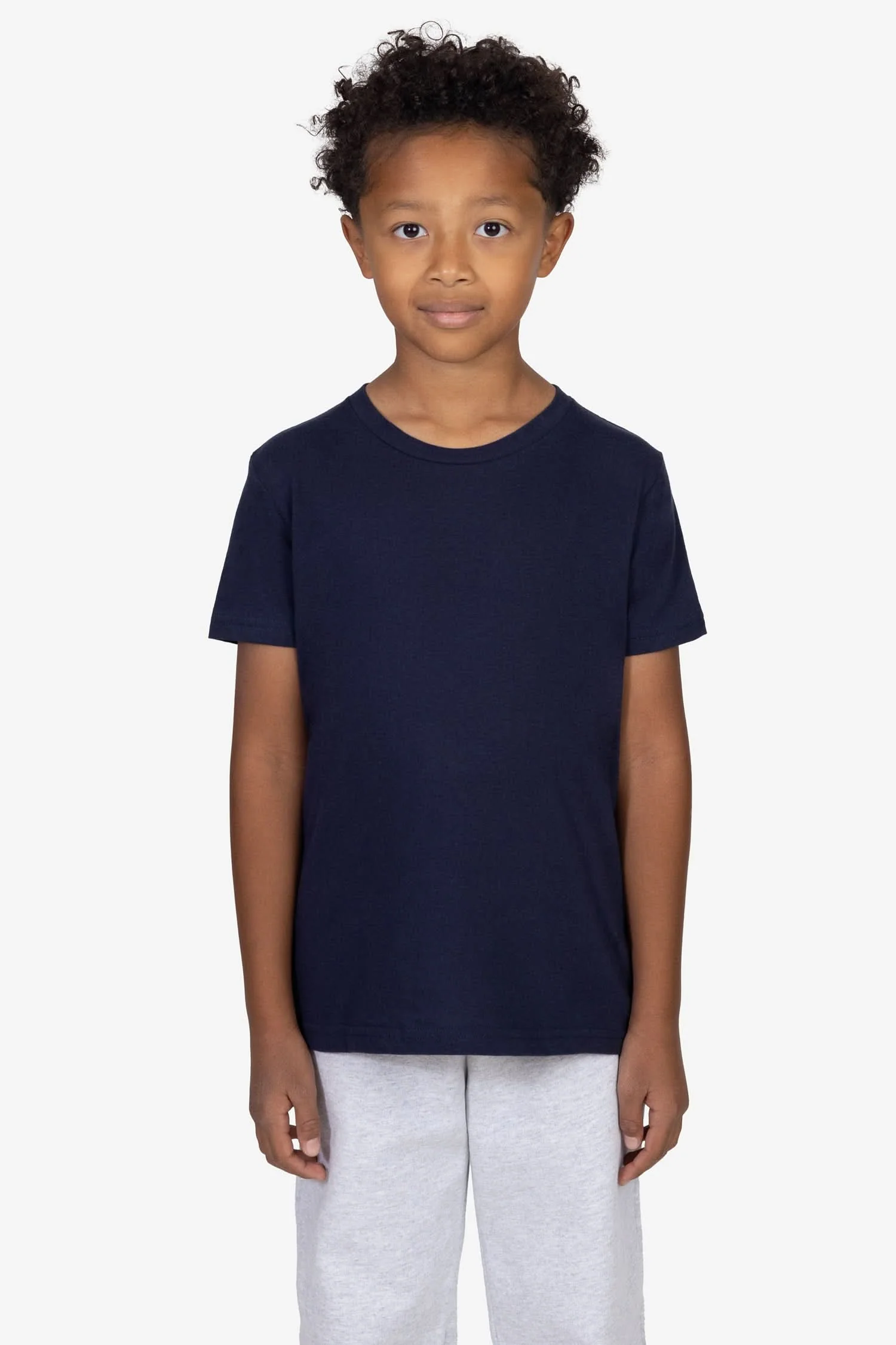 22001 - Youth Short Sleeve Fine Jersey Tee - Image 4