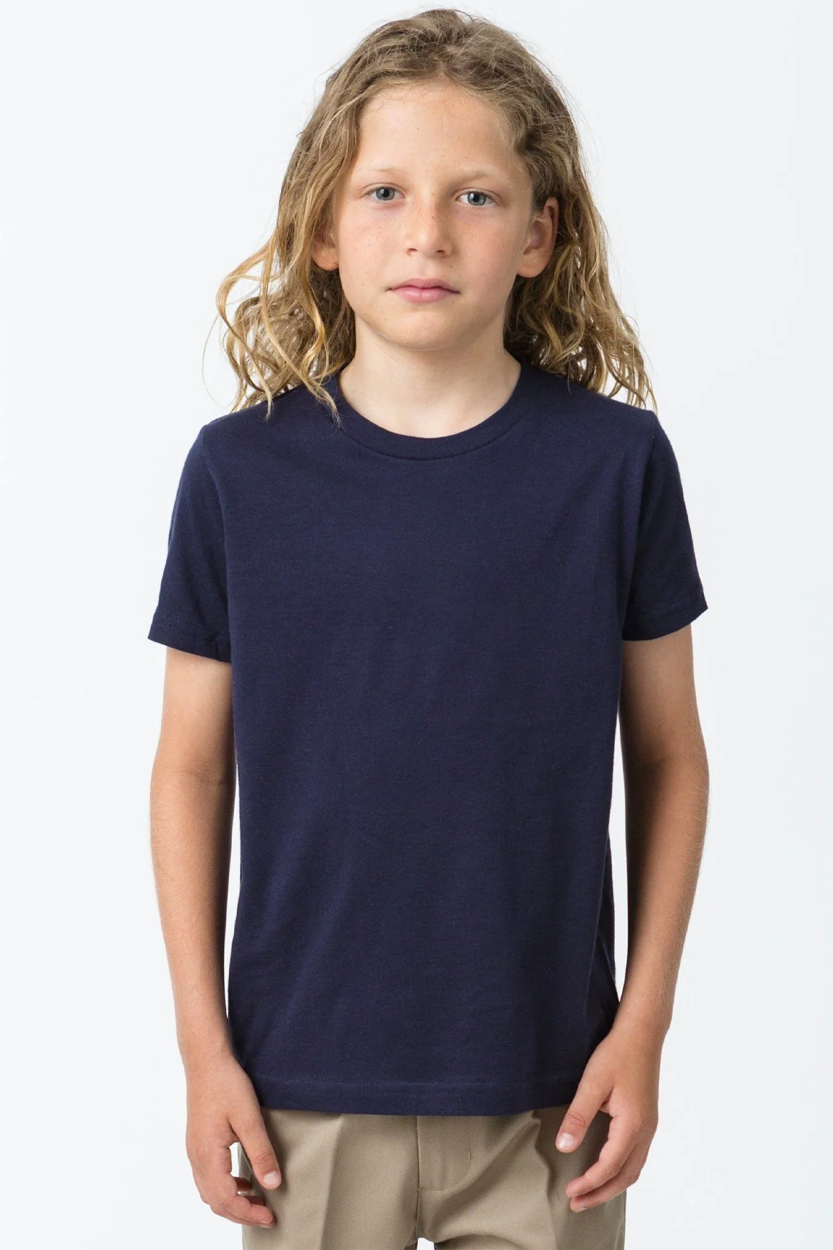 22001 - Youth Short Sleeve Fine Jersey Tee - Image 8